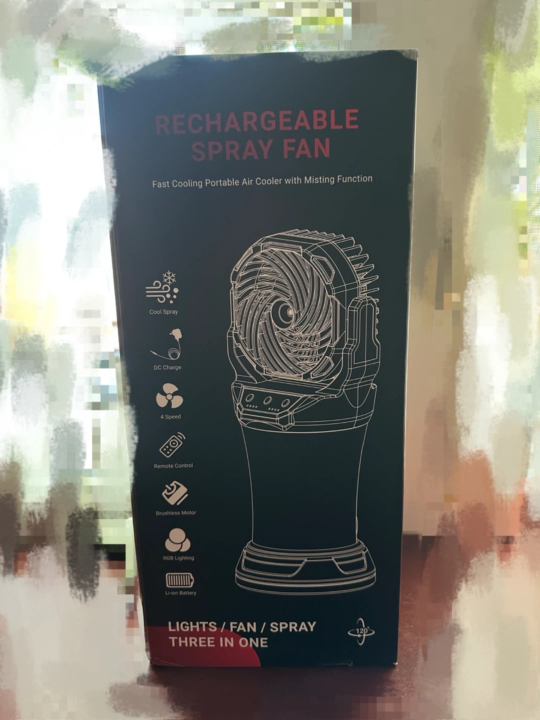 🔥 Brand New – Portable Misting Fan 30,000mAh Battery - photo 2