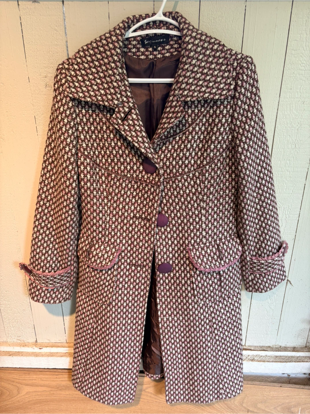 Sergiamarie Coat Size 4