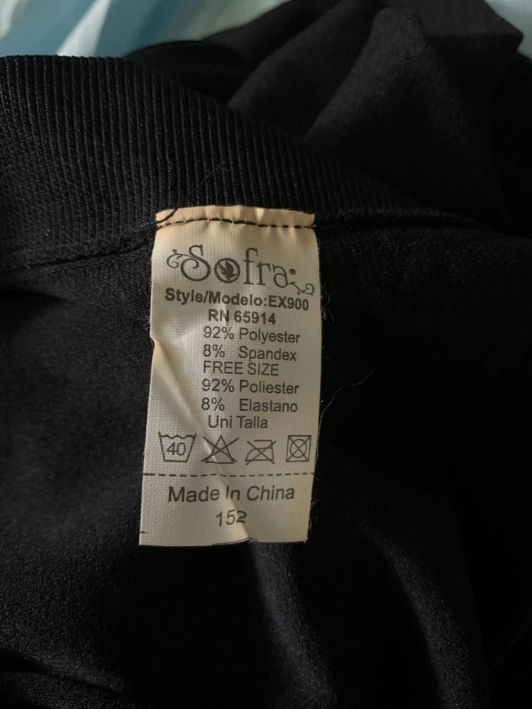 Brand new Sofra EX900 Black "Free Size" Tights - photo 5
