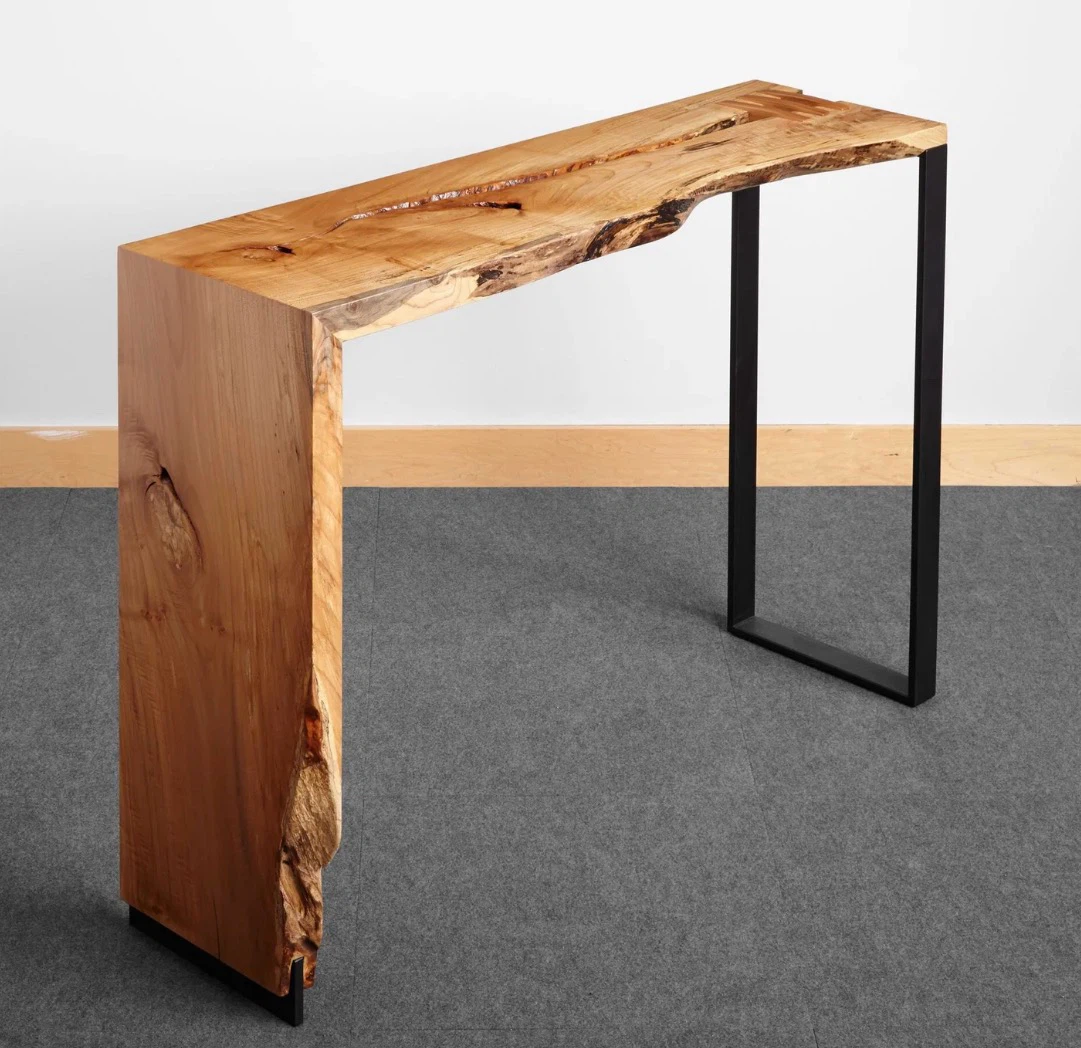 Custom Live Edge Console Entry or Hallway Table - photo 5