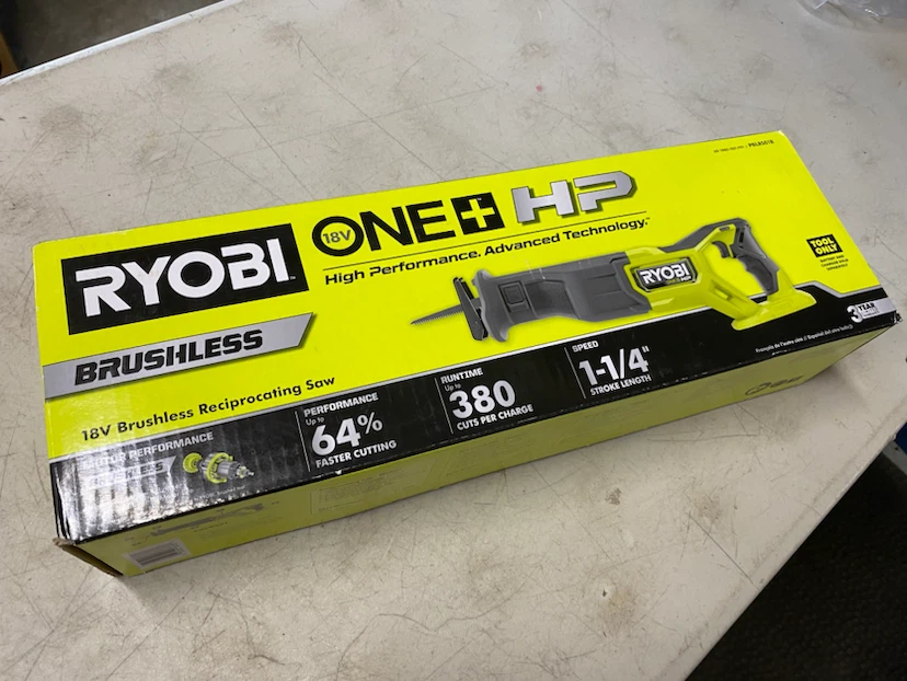 Ryobi 18V ONE+HP brushless reciprocating saw tool only New