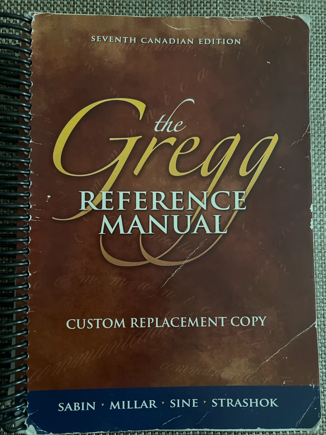 The Gregg Reference Manual - Seventh Canadian Edition