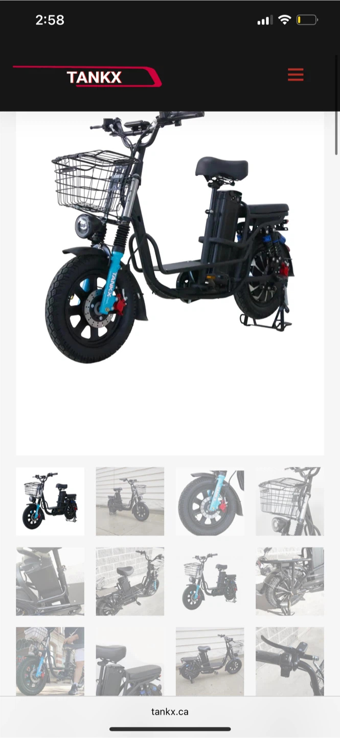 TANKX Electric Scooter - photo 3