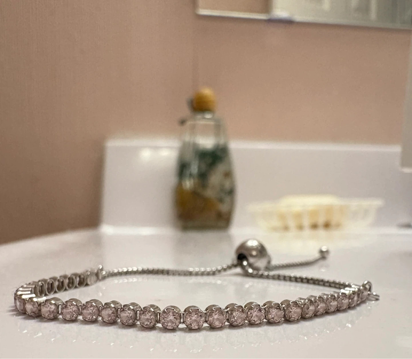 Pandora Sparkling Slider Tennis Bracelet