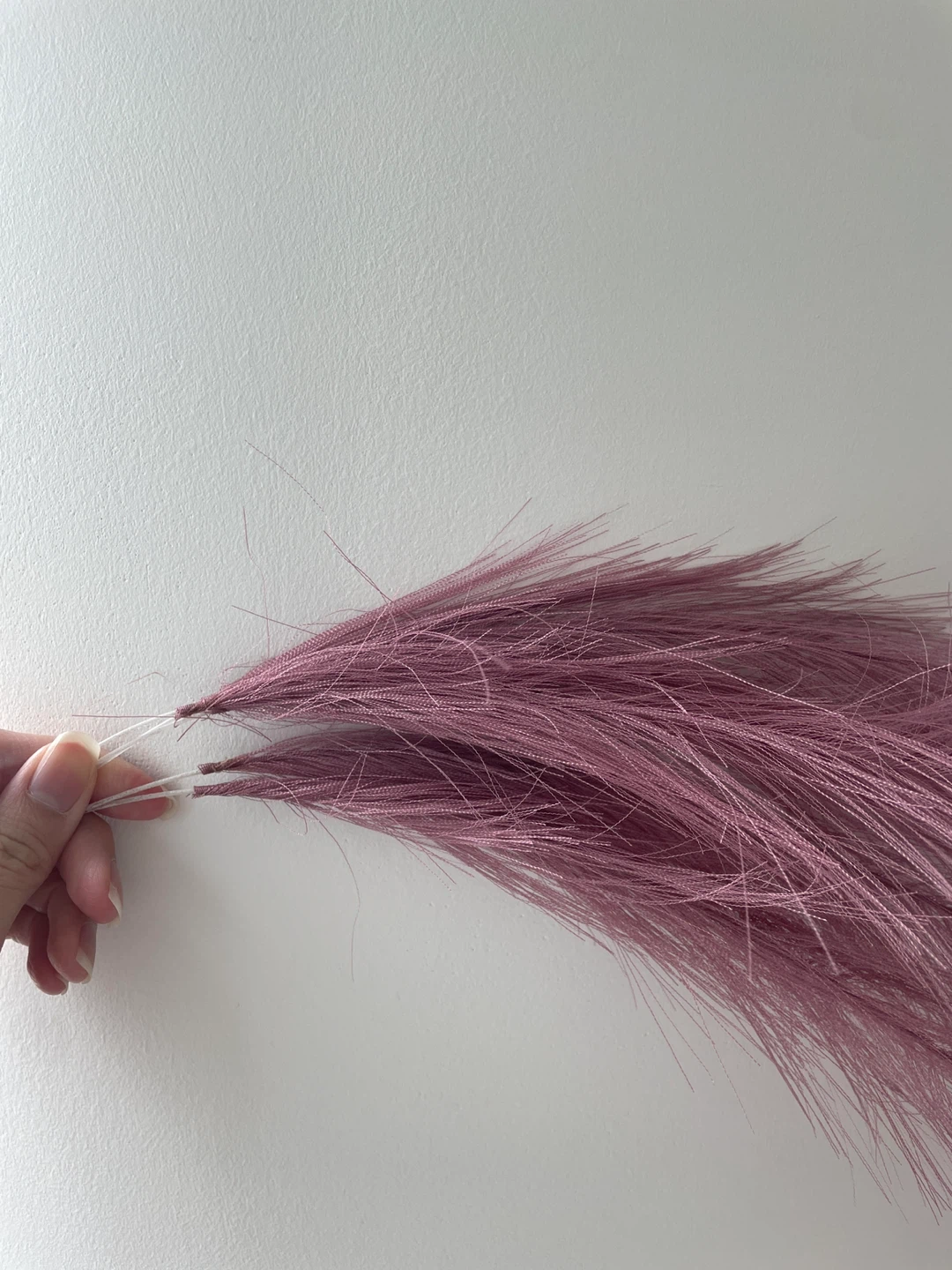 Fake Pink Pampas Grass Decor - photo 3