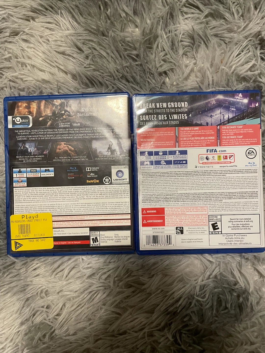PS4 Games: Assassin's Creed Syndicate and FIFA 20 - photo 4