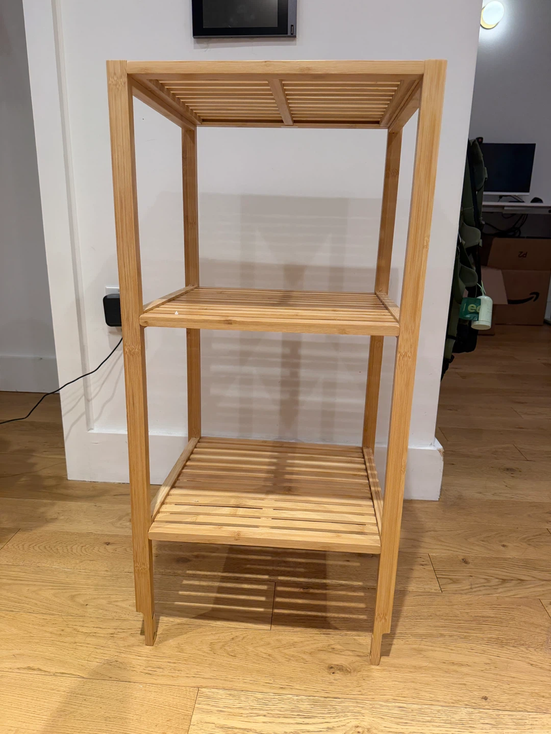 Bamboo 3-Tier Shelf Unit