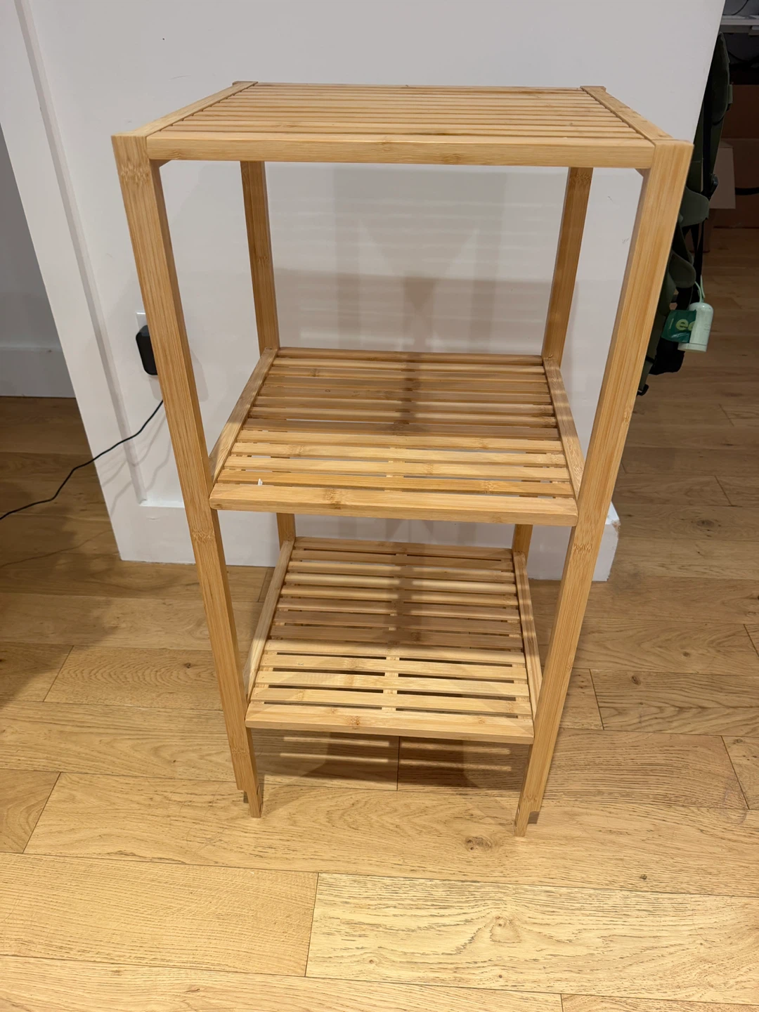 Bamboo 3-Tier Shelf Unit - photo 2