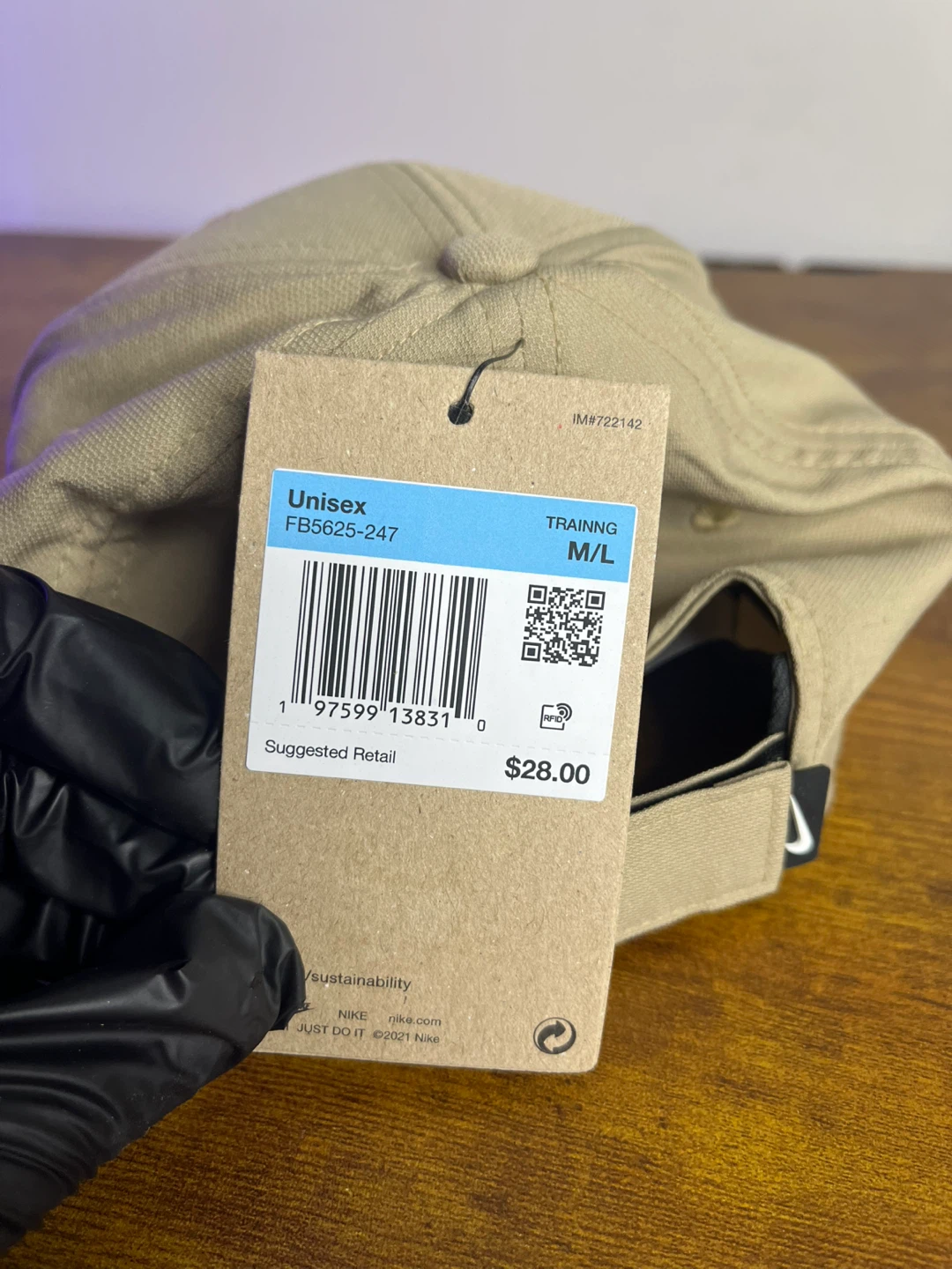 Nike Club Cap - Tan - M/L - photo 5