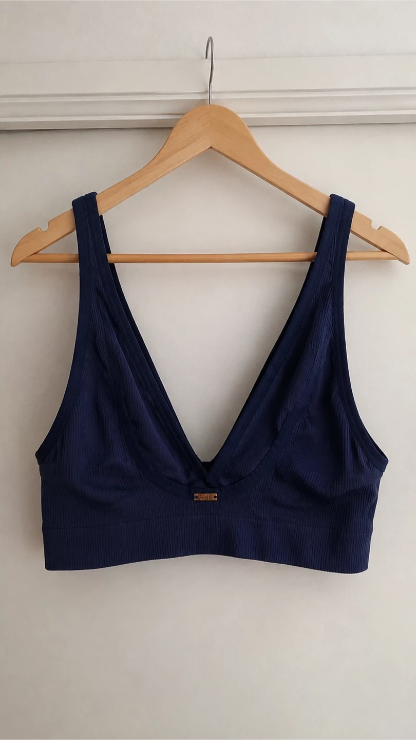 Pink V-Neck Bralette - photo 2