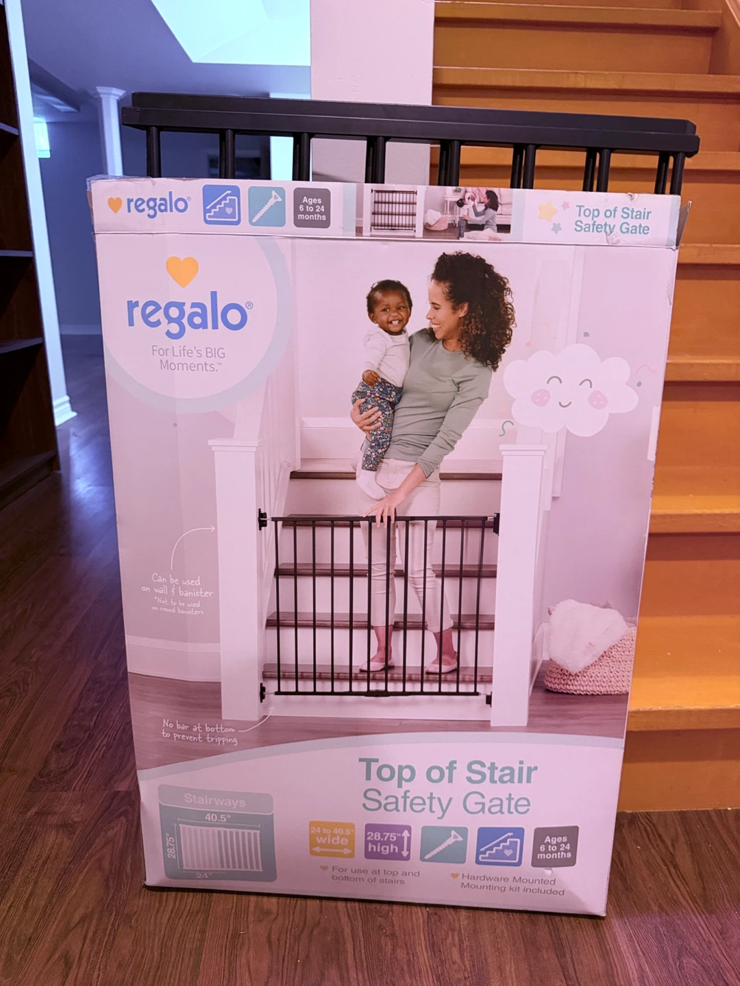 Regalo Top of Stair Safety Gate - photo 4
