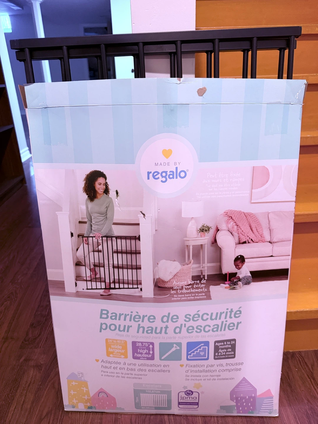 Regalo Top of Stair Safety Gate - photo 5