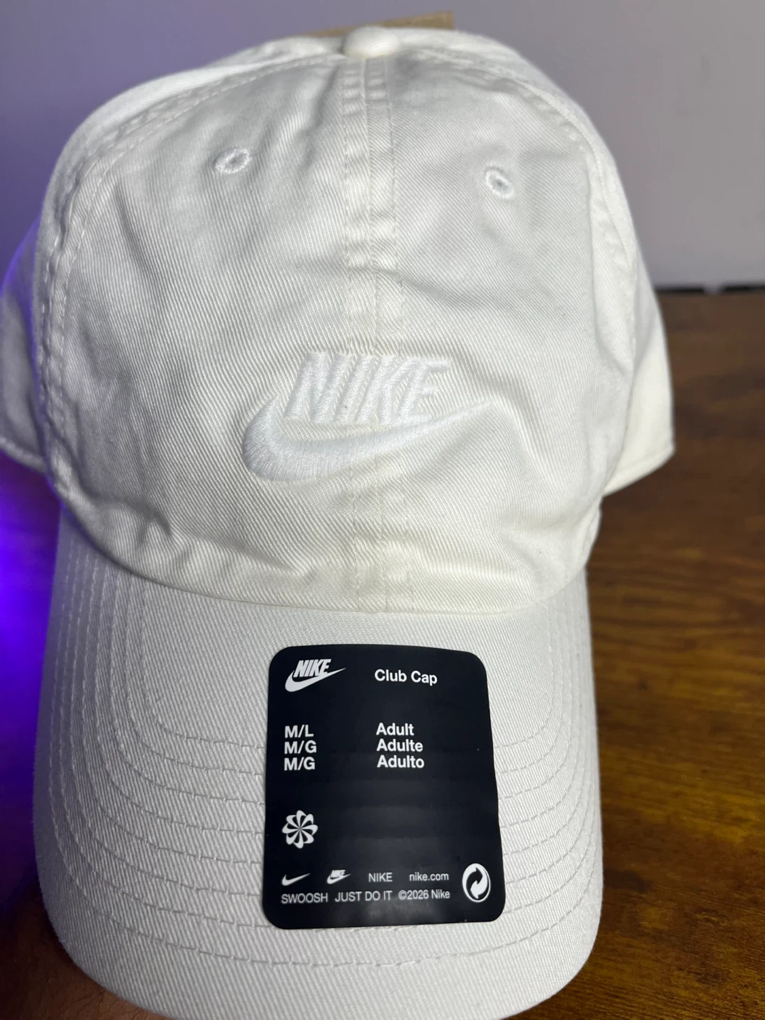 Nike Club Cap White M/L