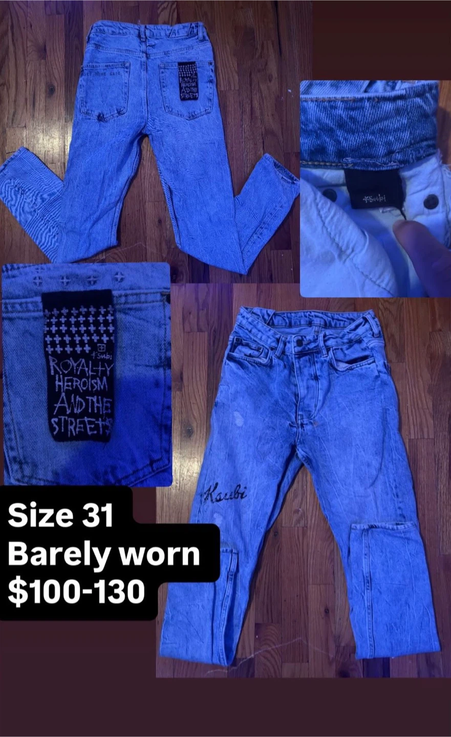 Ksubi jeans size 30 for men