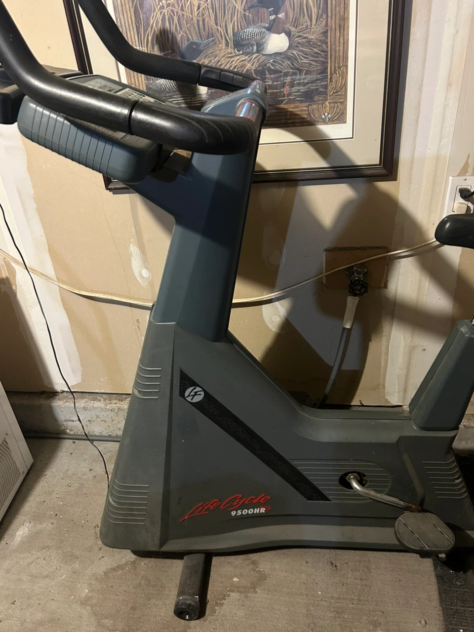 Life Fitness 9500HR Exercise Bike