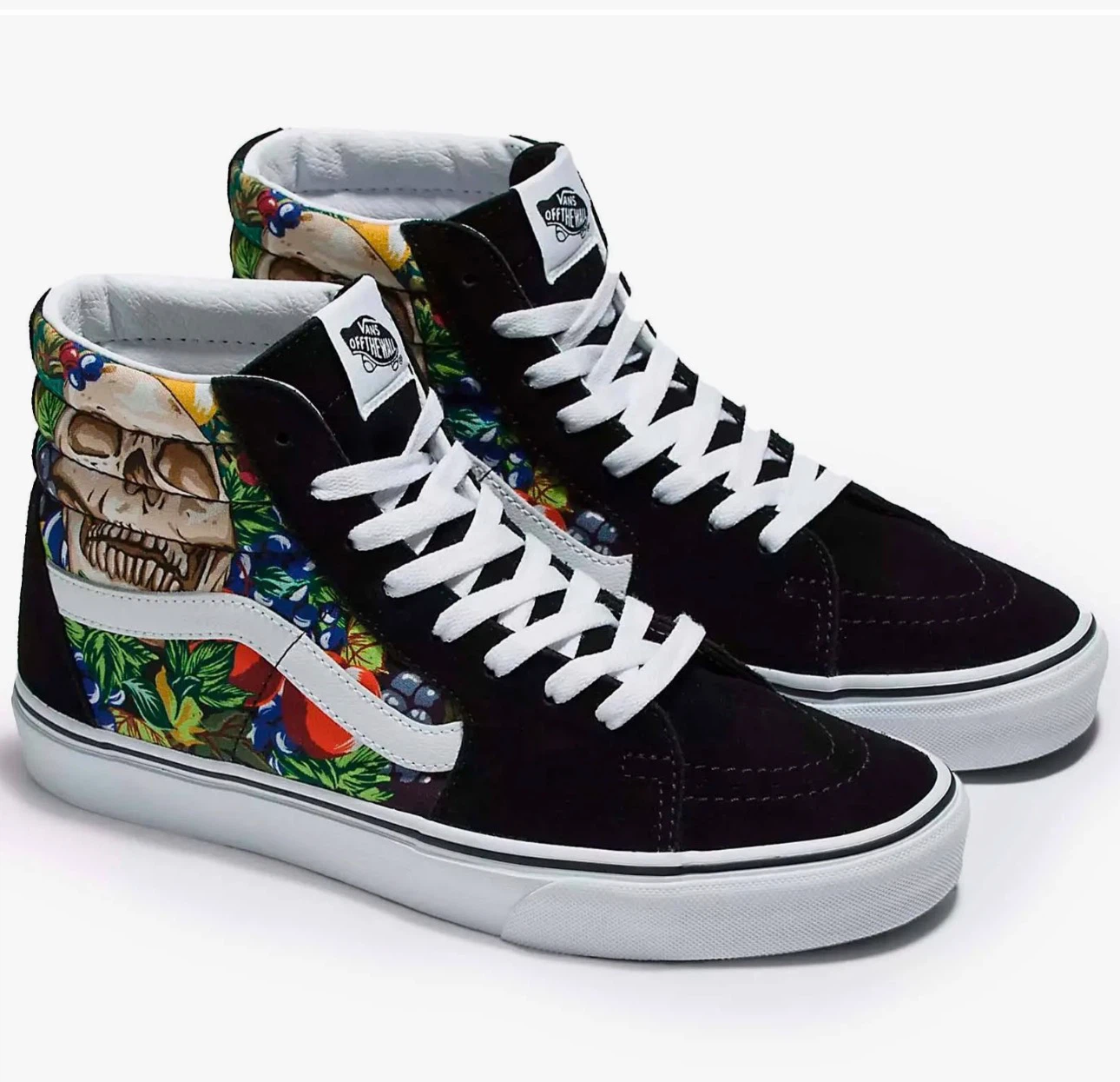Vans Sk8-Hi Skull & Fruit High Top Sneakers