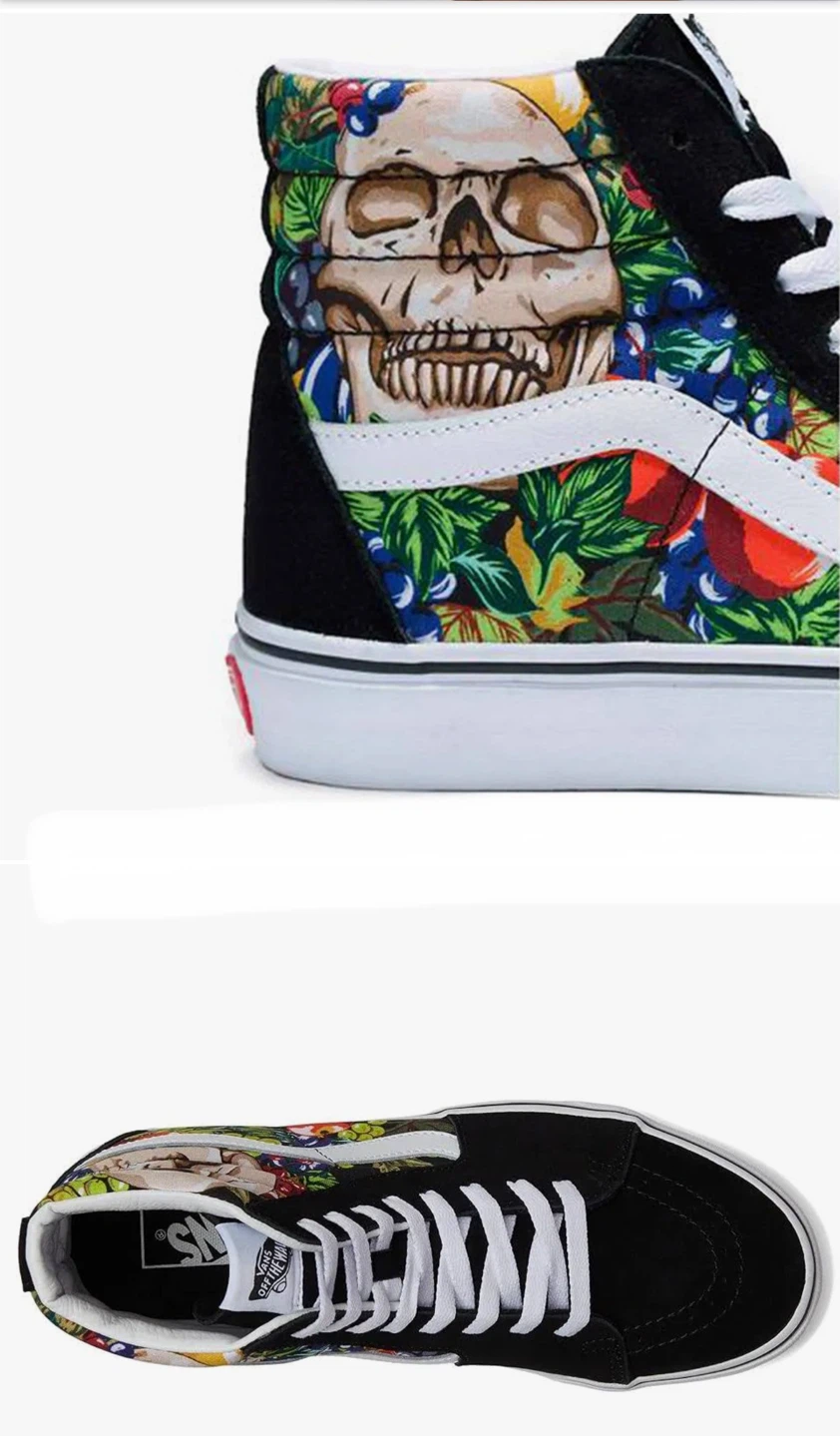 Vans Sk8-Hi Skull & Fruit High Top Sneakers - photo 3