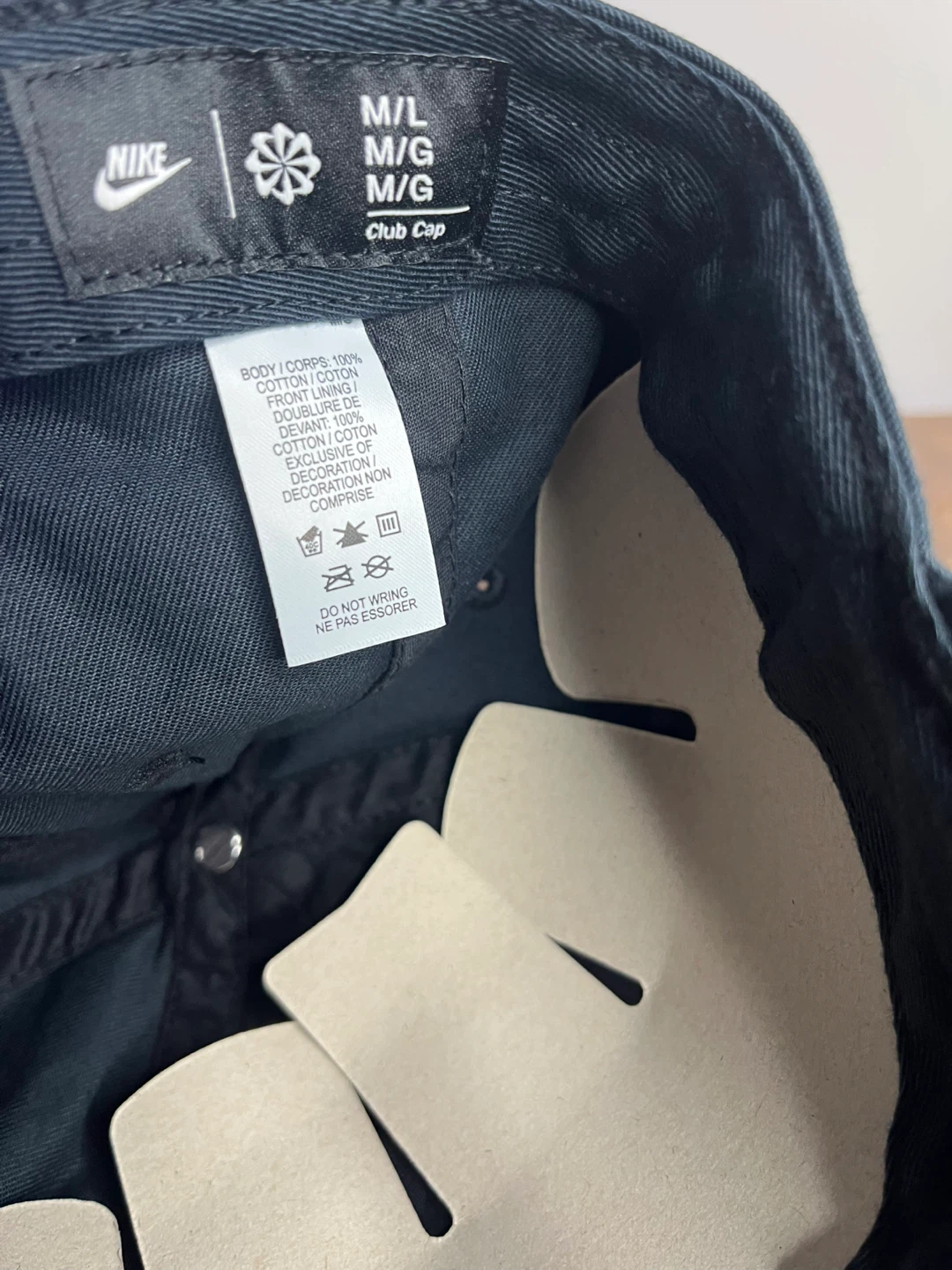Nike Club Cap M/L Black - photo 5