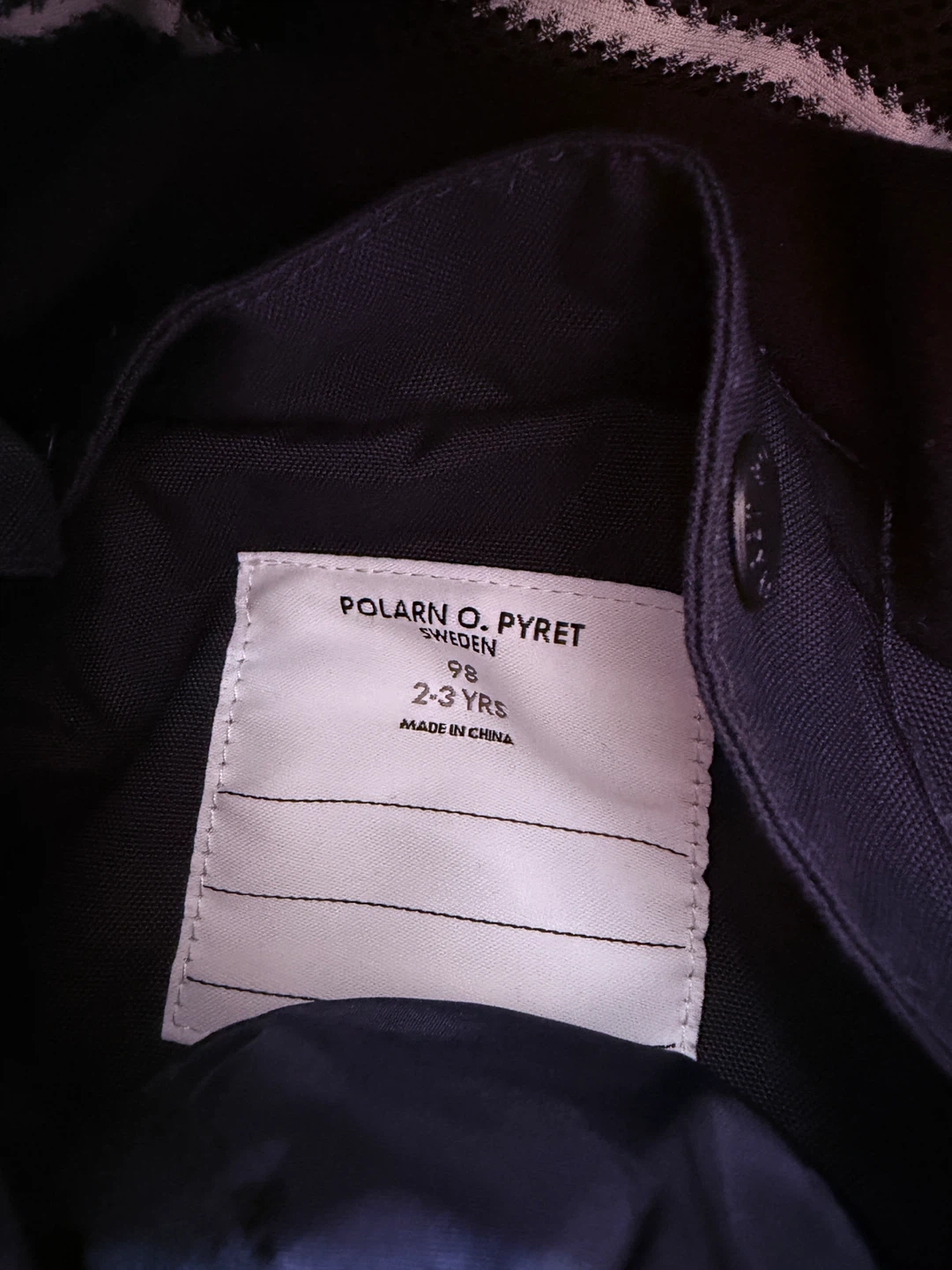Polarn O. Pyret Snowsuit - Navy Blue - photo 3