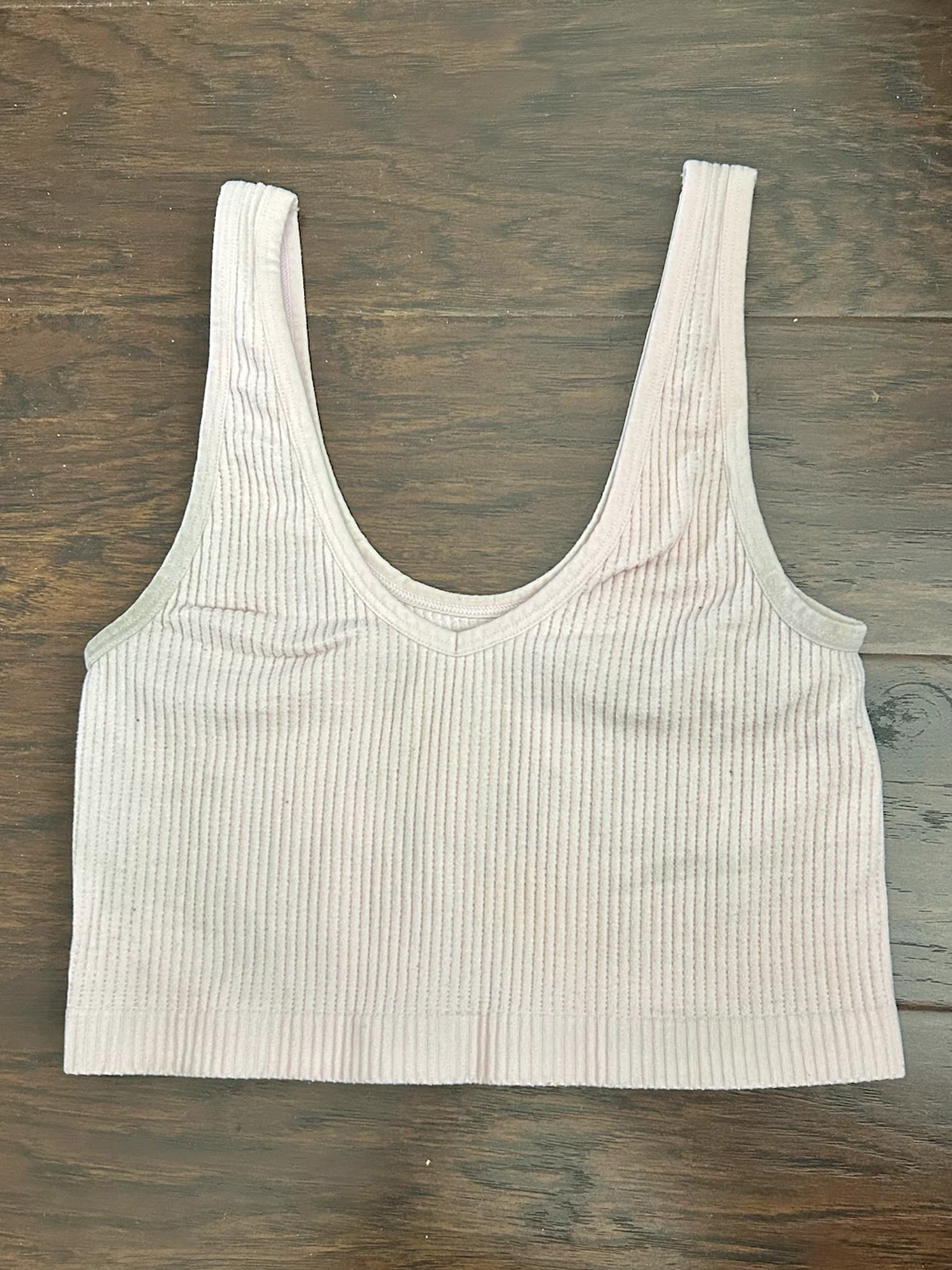 Forever 21 - Light Pink Ribbed Tank Top