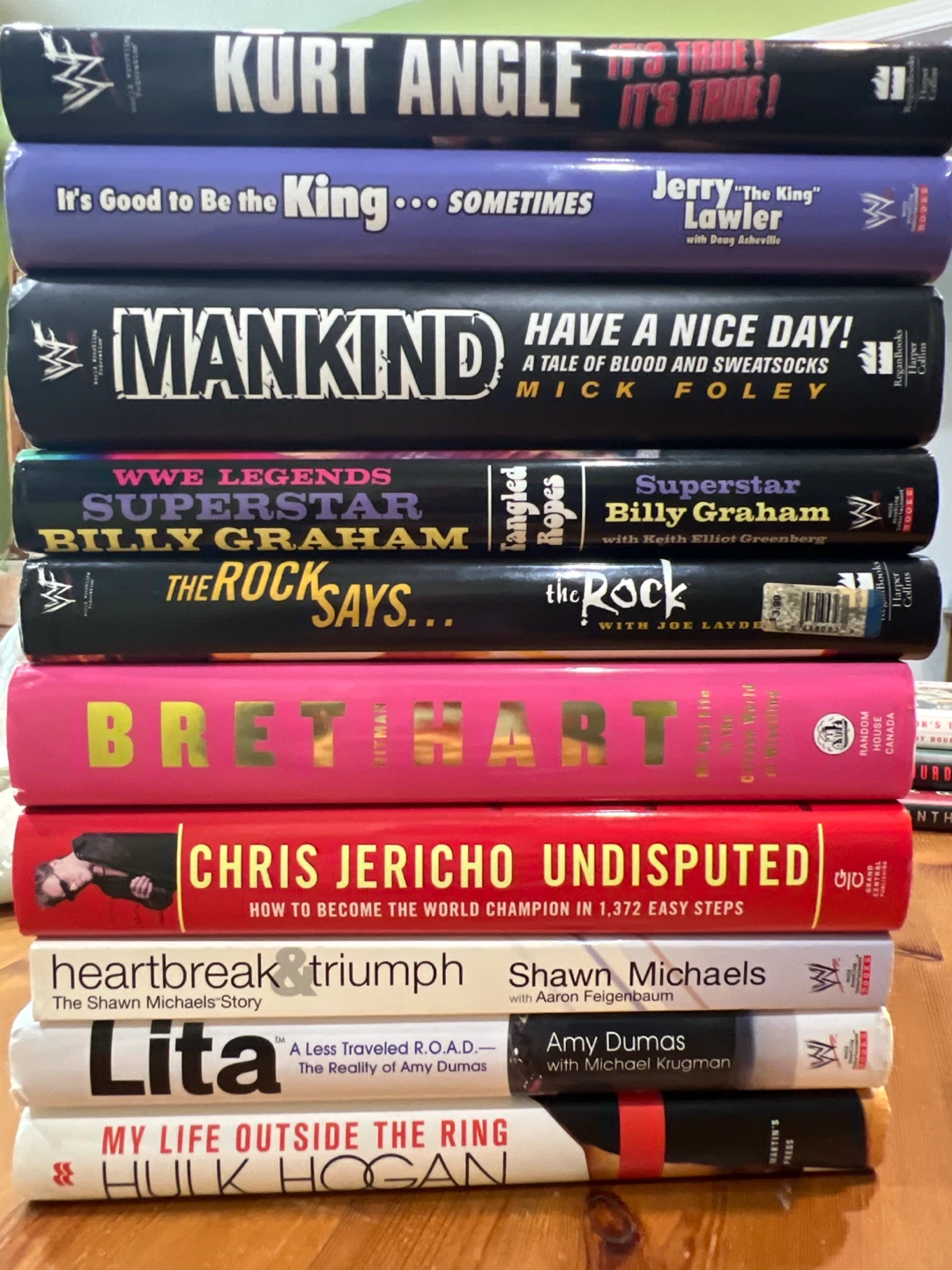 WWE Superstar Autobiographies Collection