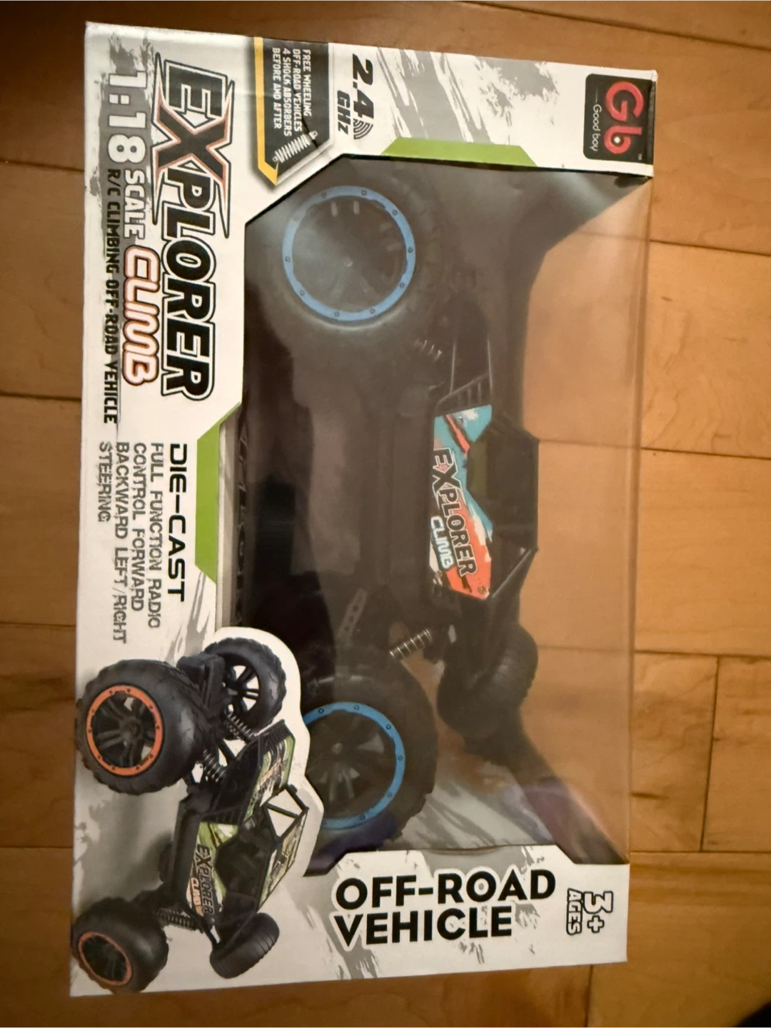Explorer R/C Climbing Off-Road Vehicle 1:18 Scale