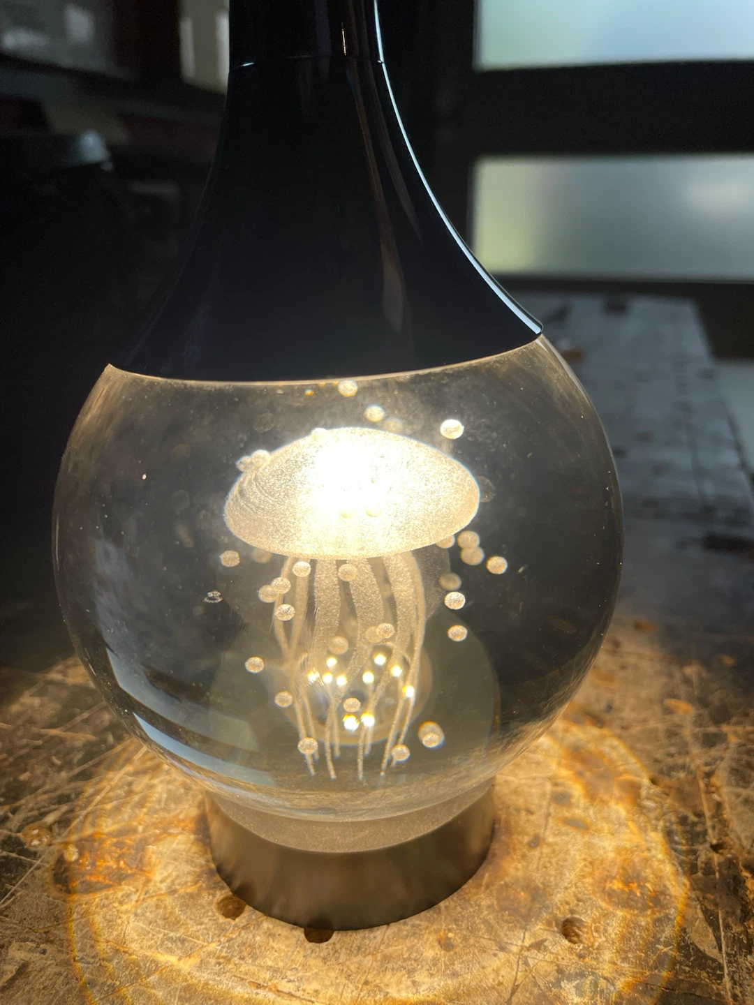 Hanging Jellyfish Led Light Fixture - photo 2