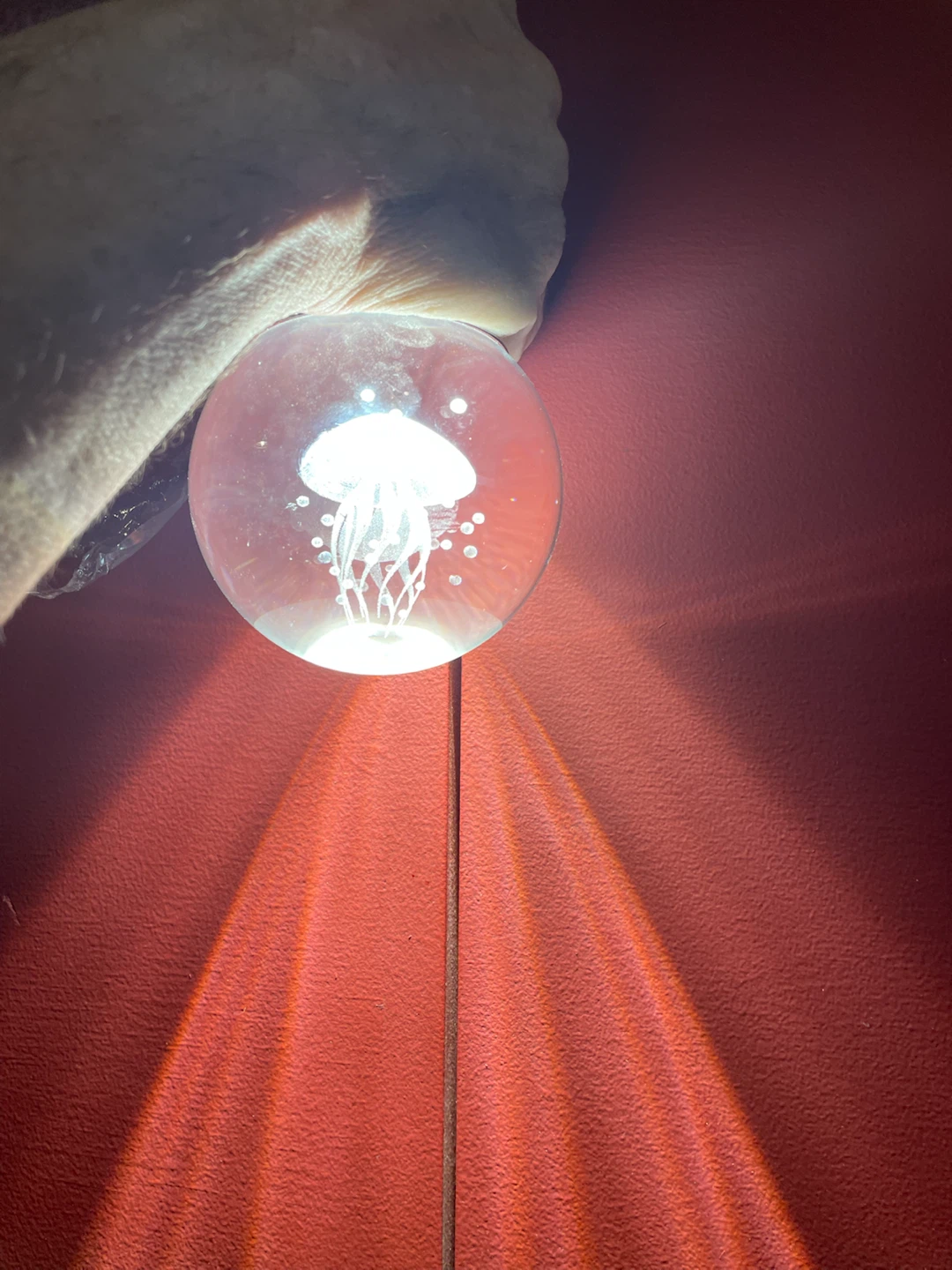 Hanging Jellyfish Led Light Fixture - photo 3