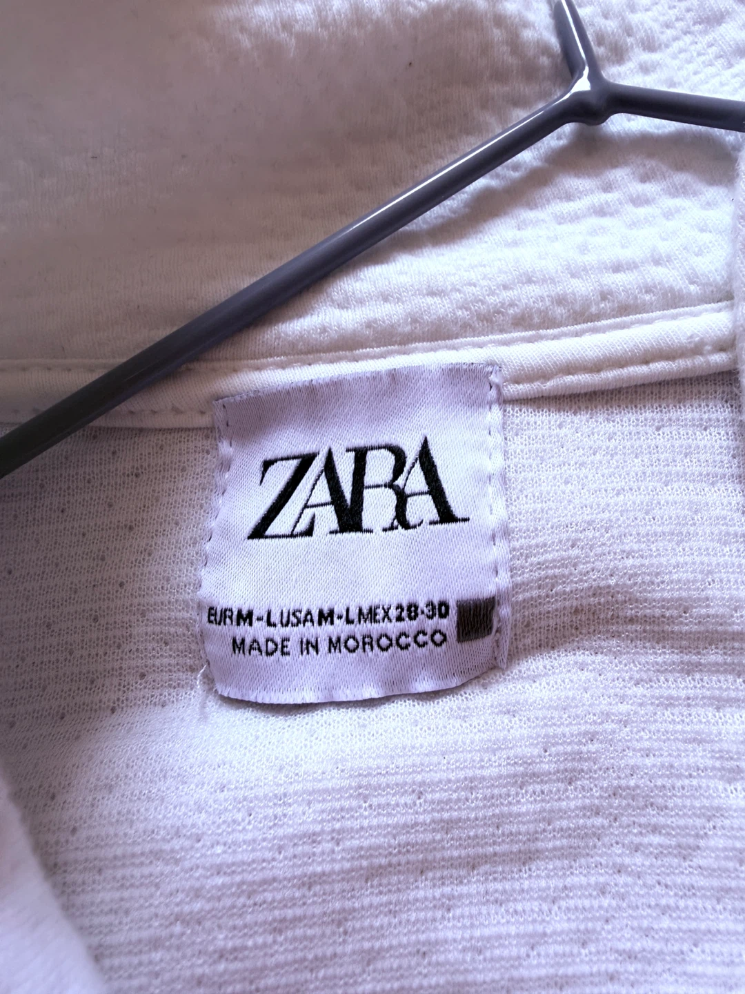 ZARA White Textured Cropped Jacket - photo 2