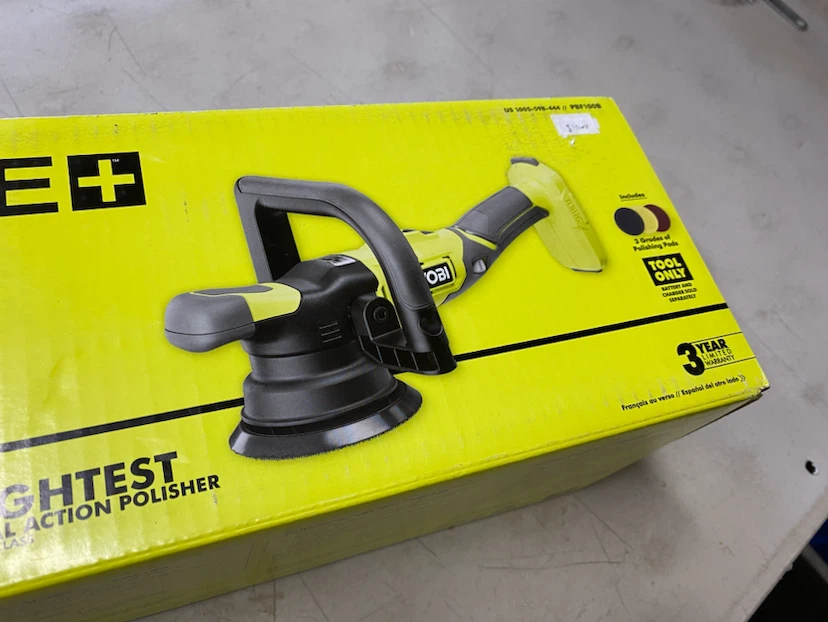 Ryobi 18V ONE+ 5” VS Dual sander/polisher tool only. New in box - photo 3