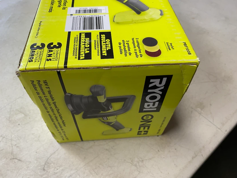 Ryobi 18V ONE+ 5” VS Dual sander/polisher tool only. New in box - photo 5