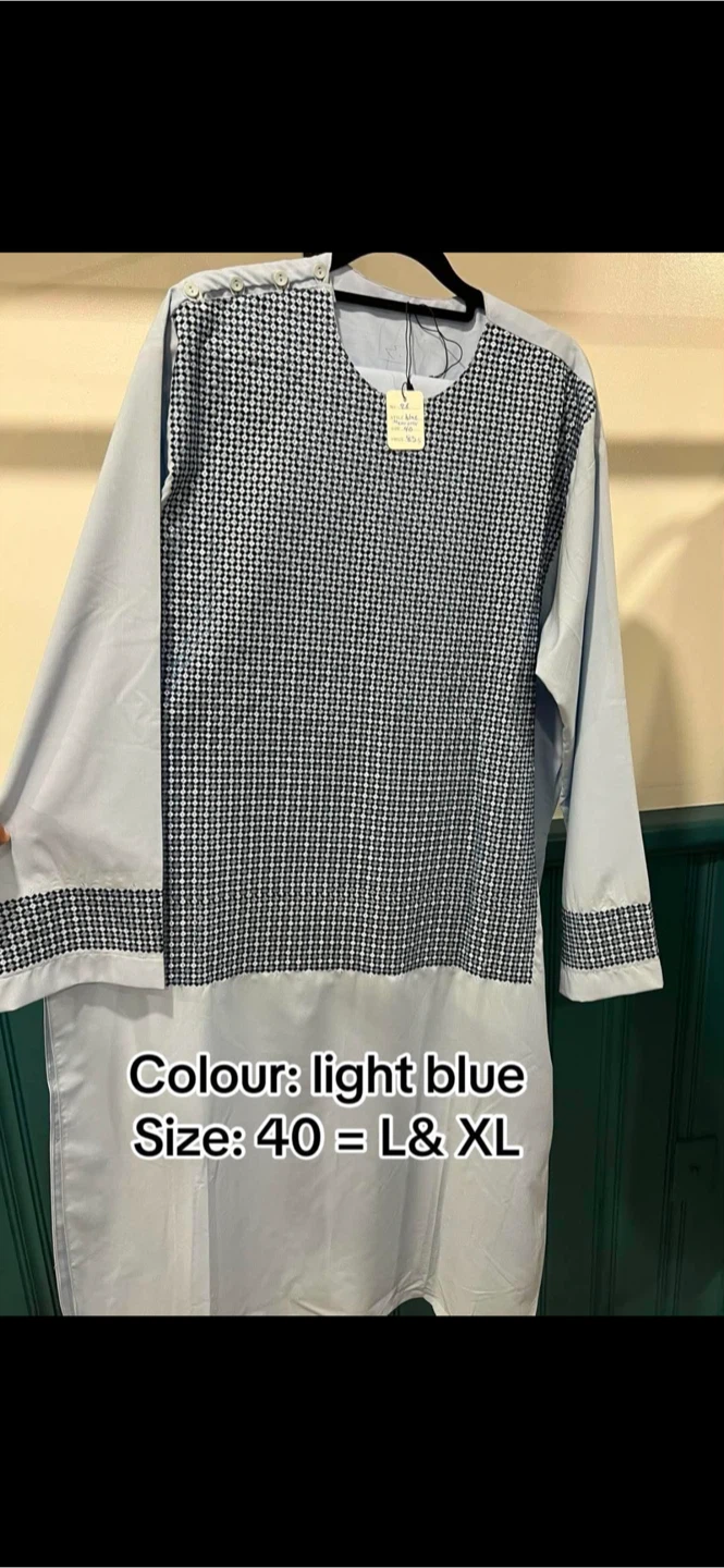 Men's Kurta Top with Embroidery - photo 3