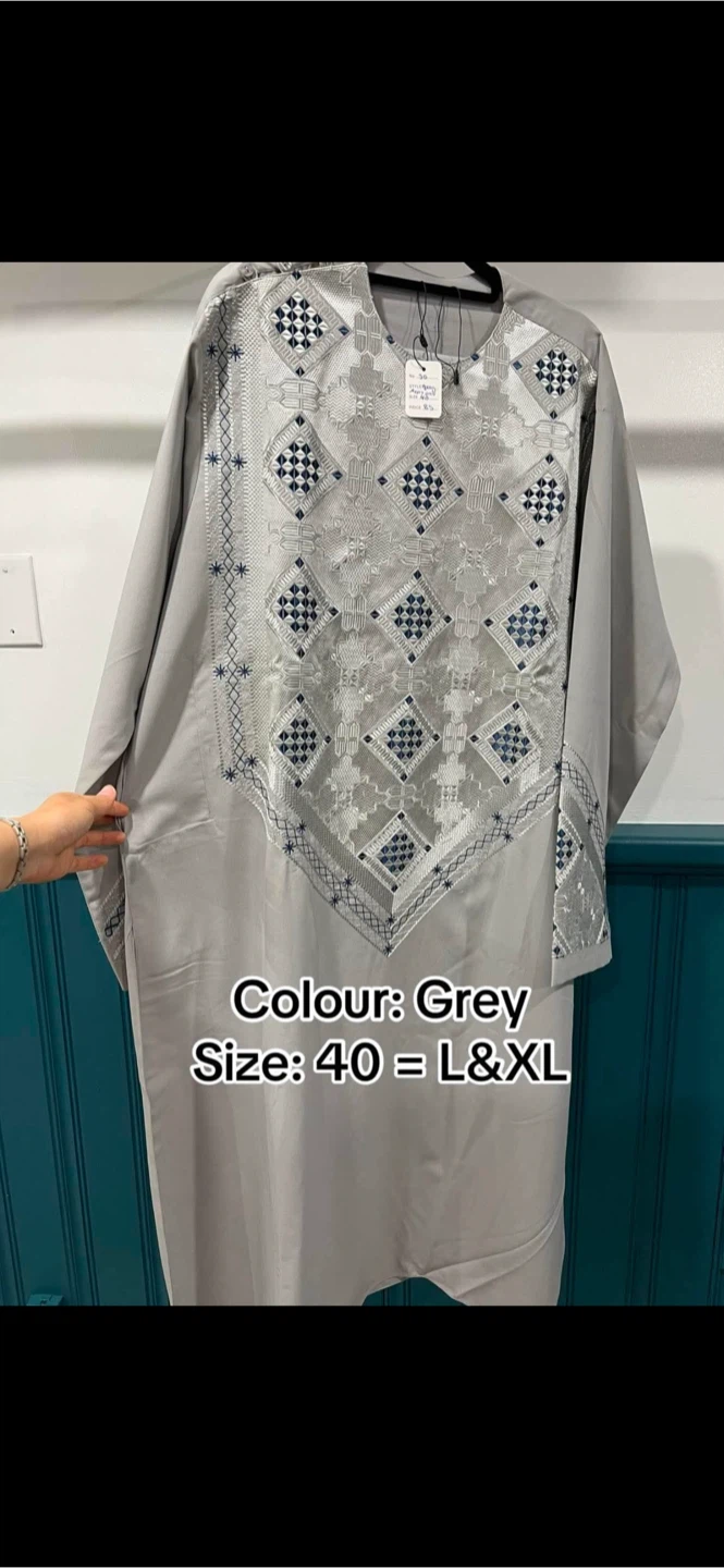 Men's Kurta Top with Embroidery - photo 4