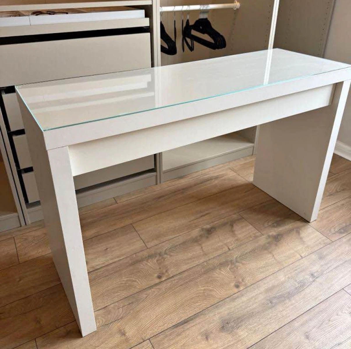 IKEA Malm Dressing Table White