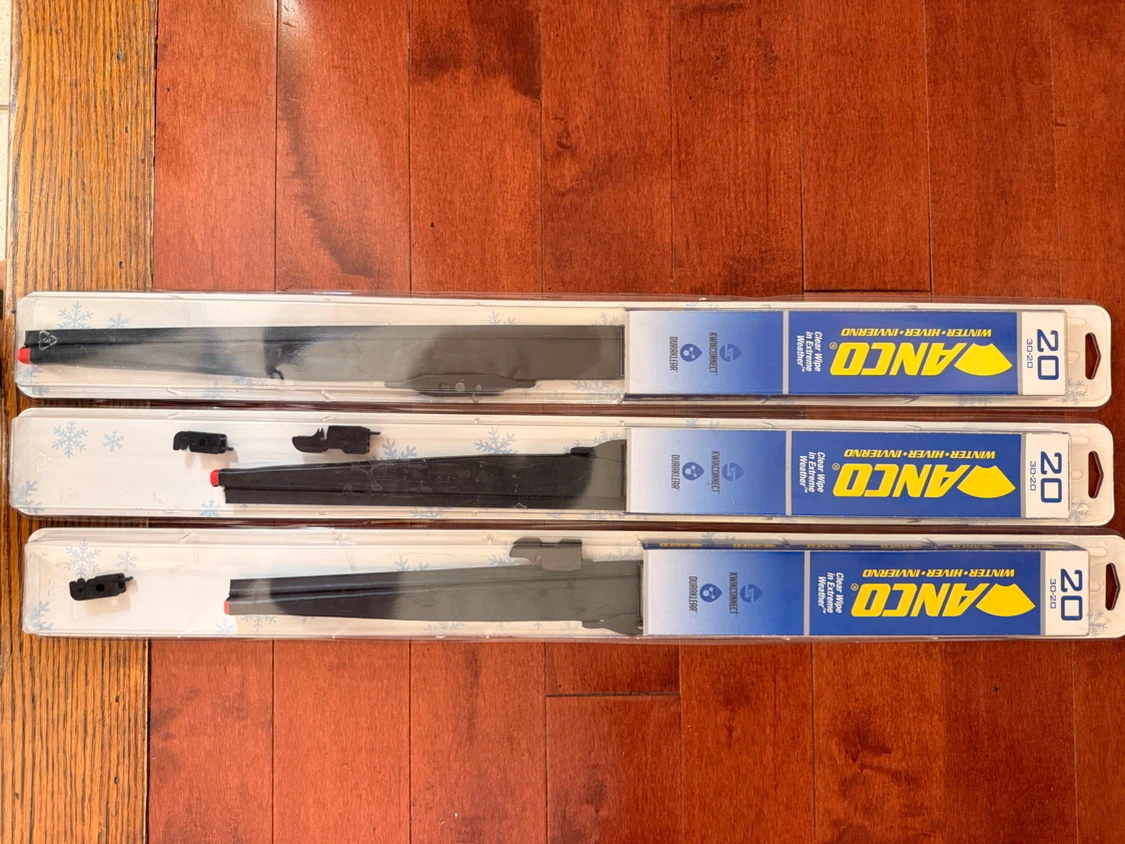ANCO Winter Wiper Blades - 20" & 20" & 30-20