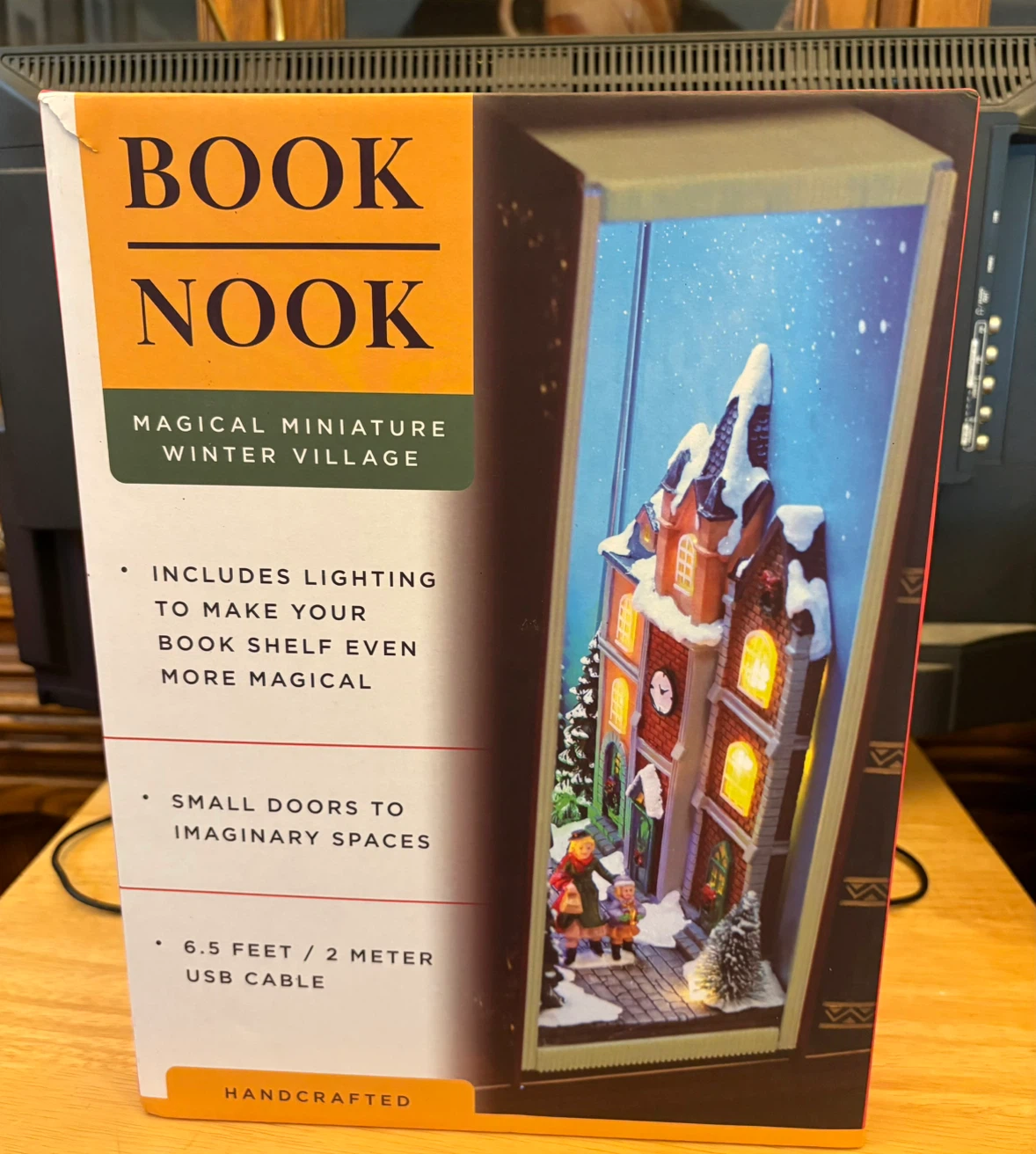 ✨✨Book Nook Magical Miniature Winter Village