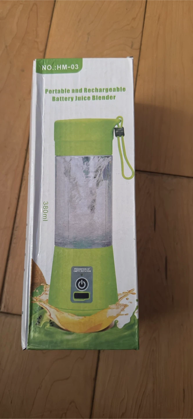 Portable and Rechargeable Battery Juice Blender
