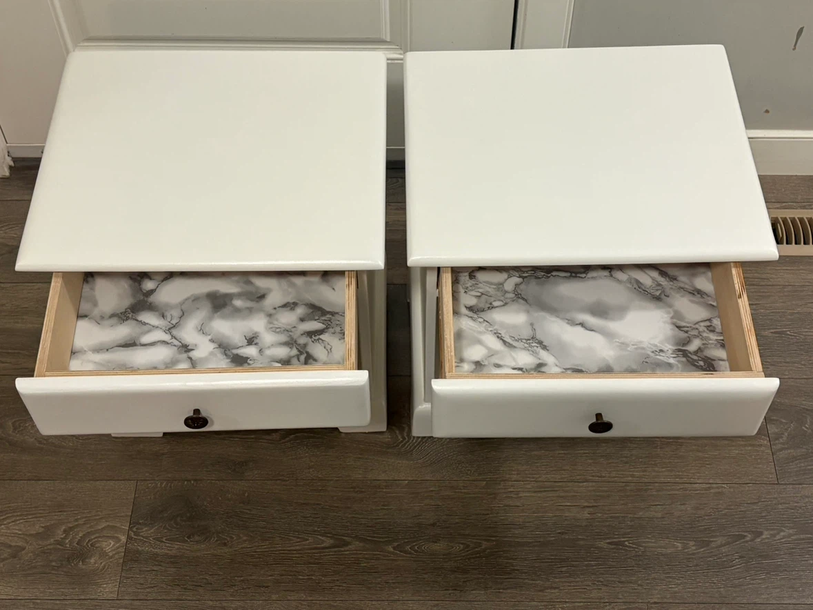 White Nightstands (Pair) - photo 5