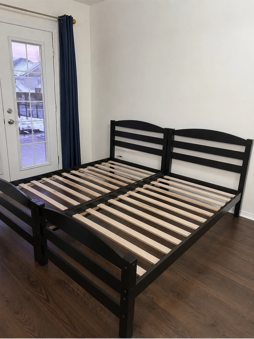 Black Twin Bunk Bed