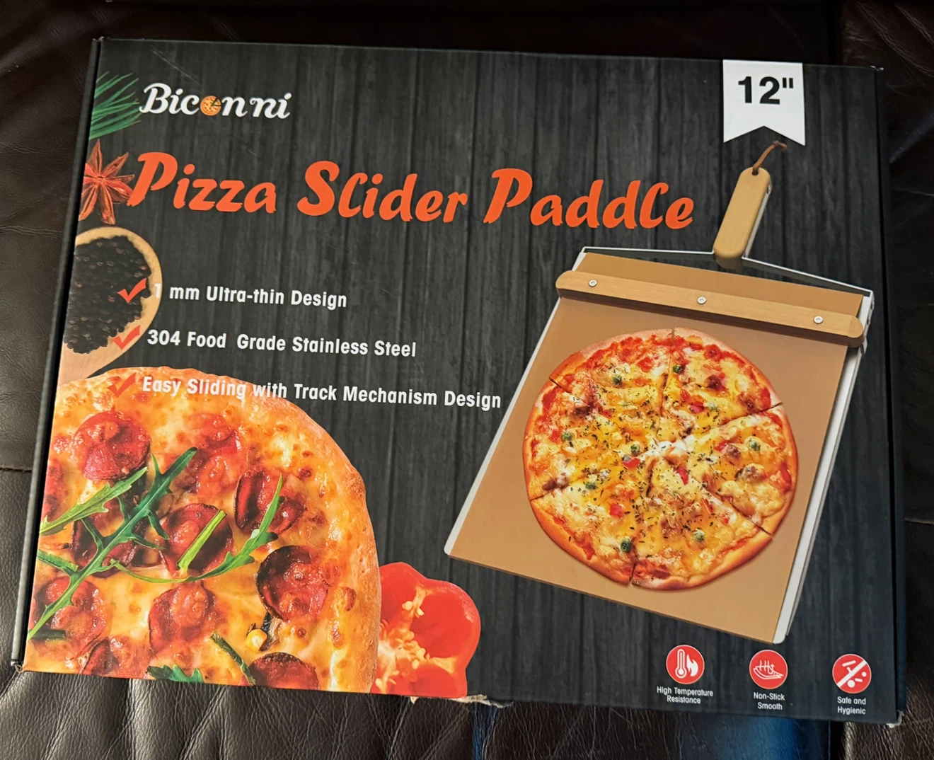 Biconni 12" Pizza Slider Paddle