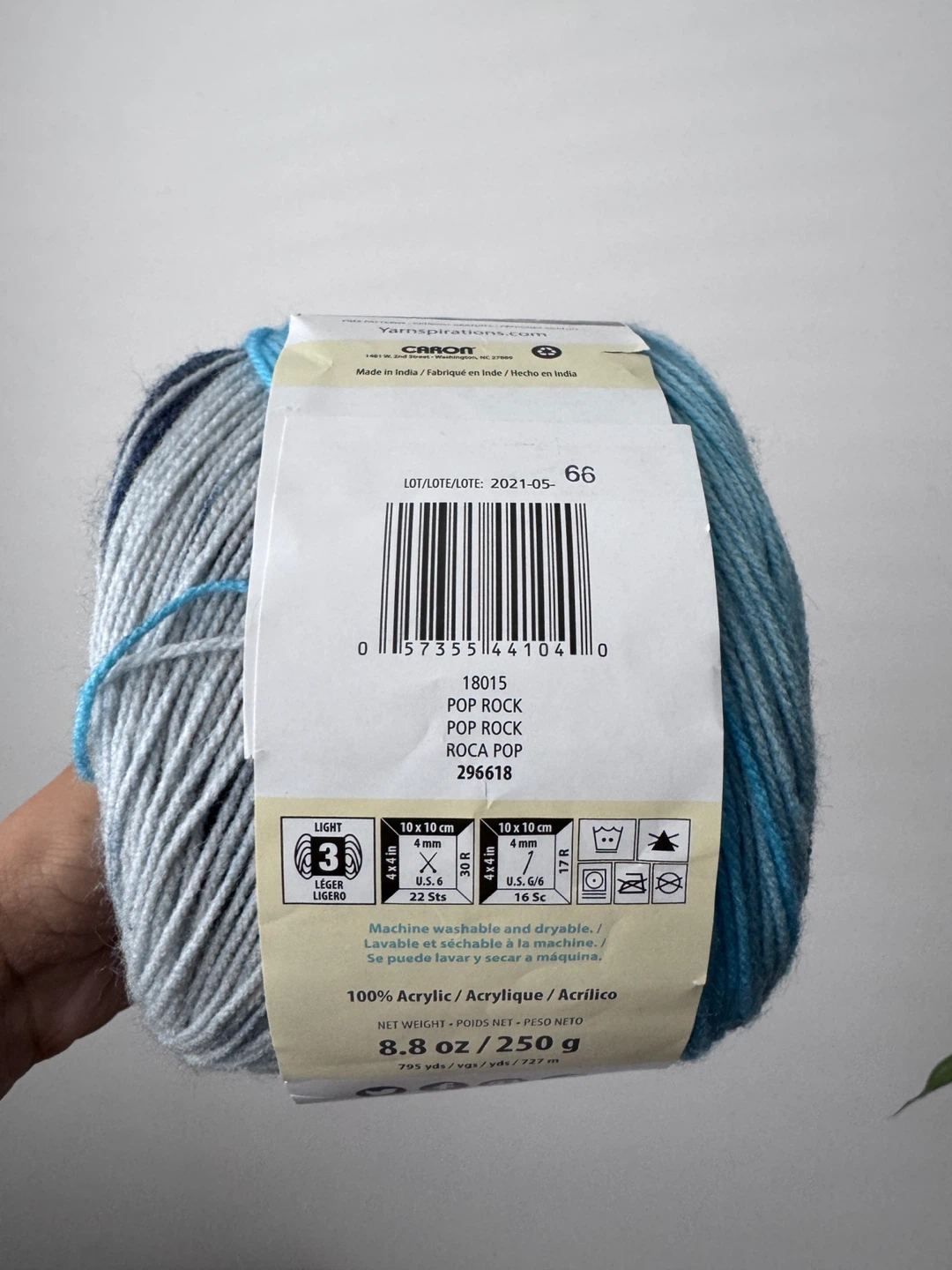 Caron Skinny Cakes Yarn - Pop Rock - photo 3