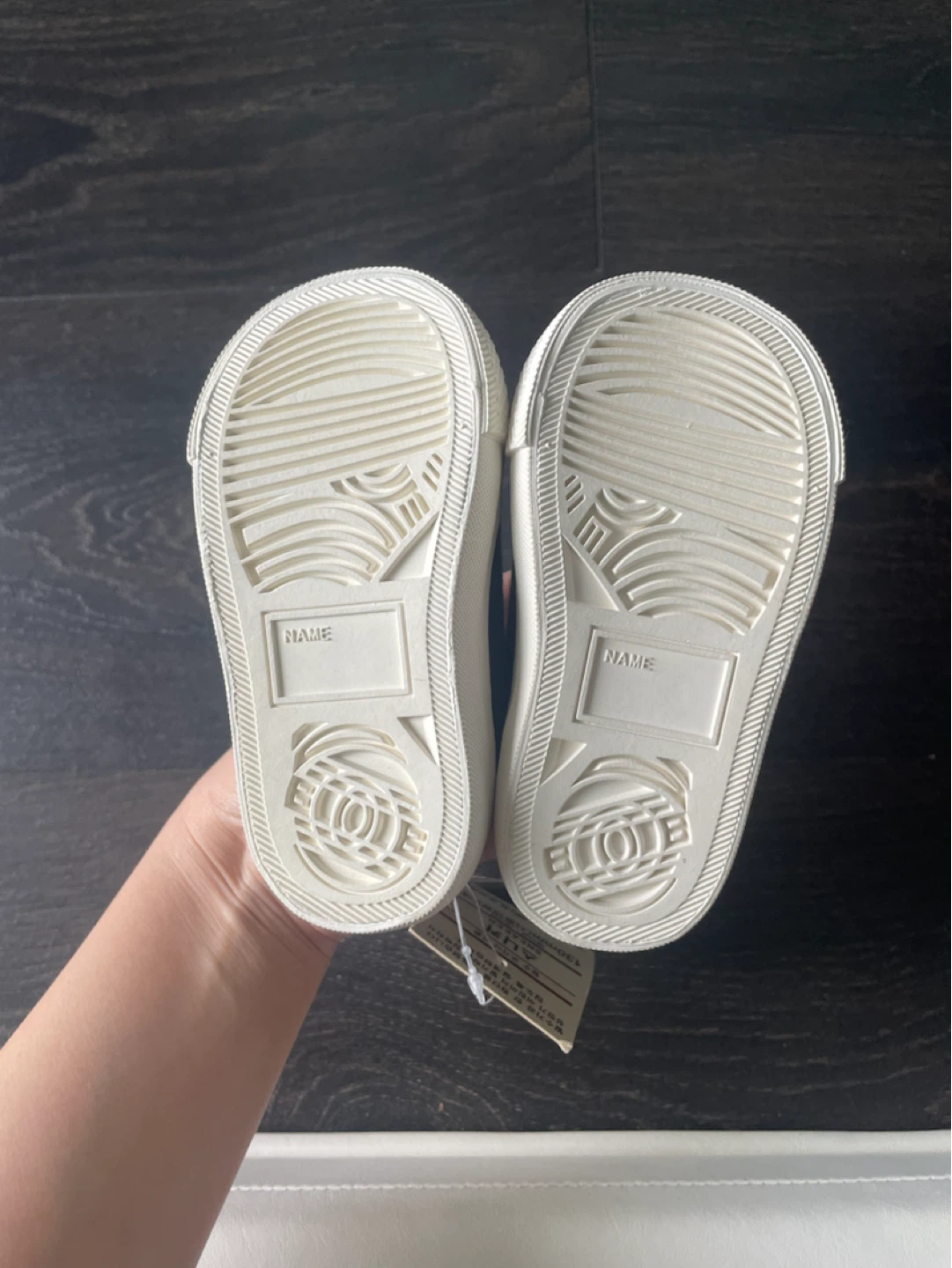 (Unused)MUJI Navy Canvas Sneakers - photo 2