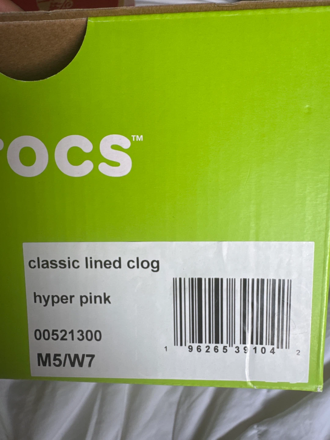 Crocs Classic Lined Clog Hyper Pink M5/W7 - photo 5