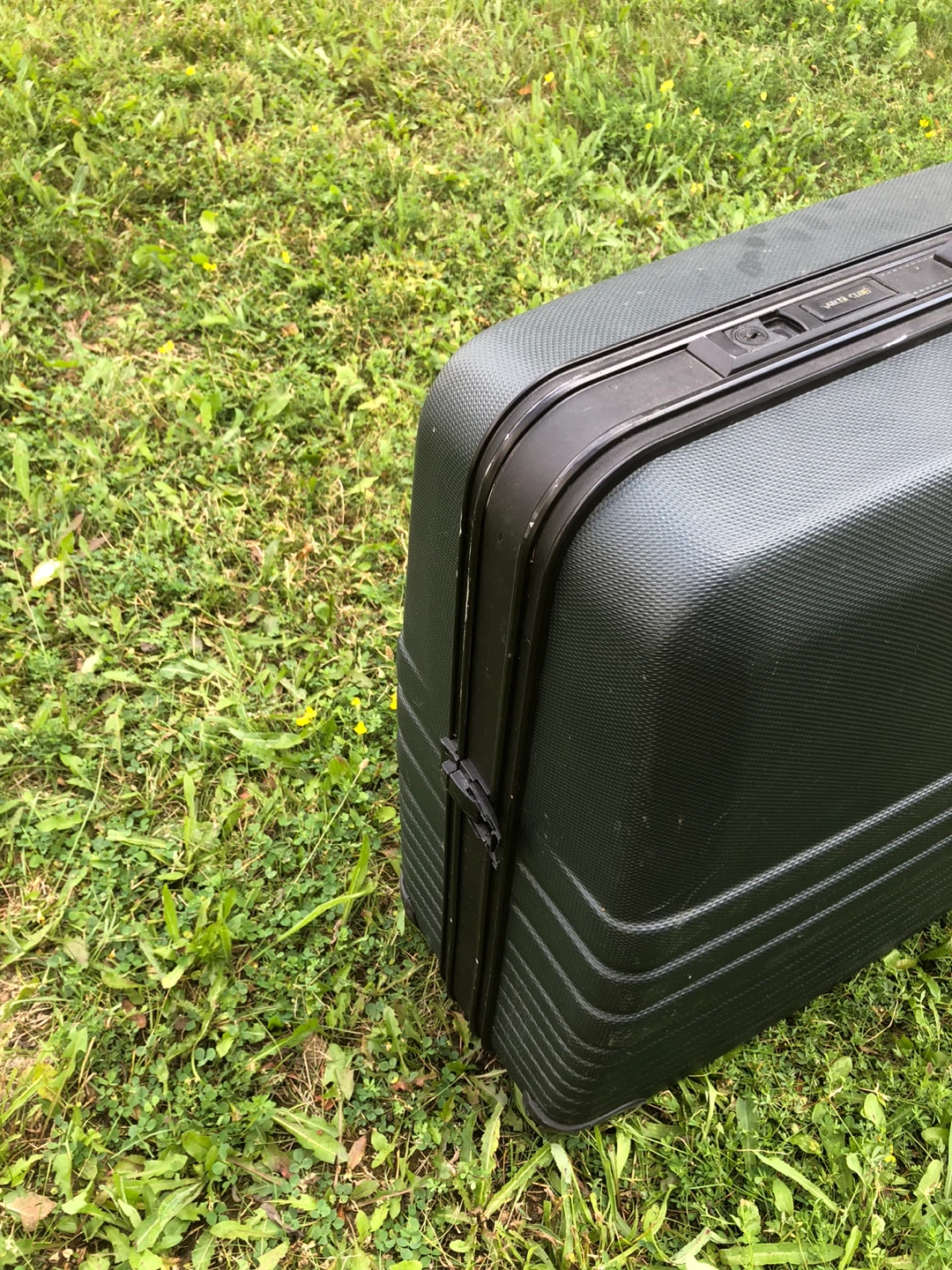 Dark Green Hard-Shell Suitcase (10x20x26inch) - photo 2