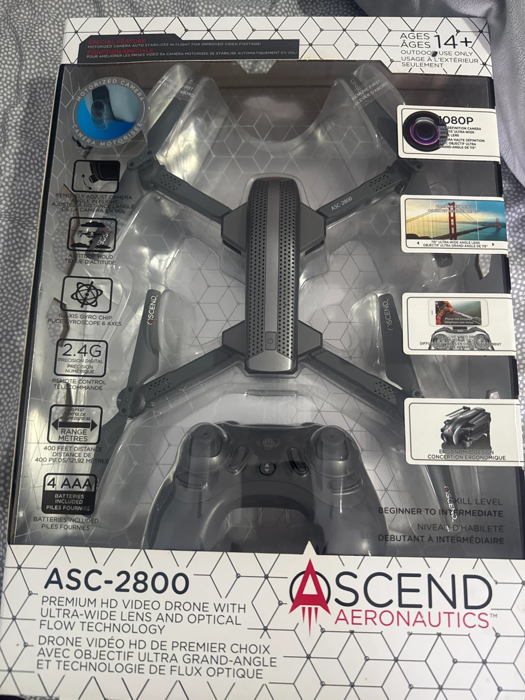 Ascend Aeronautics ASC-2800 Drone with HD Video
