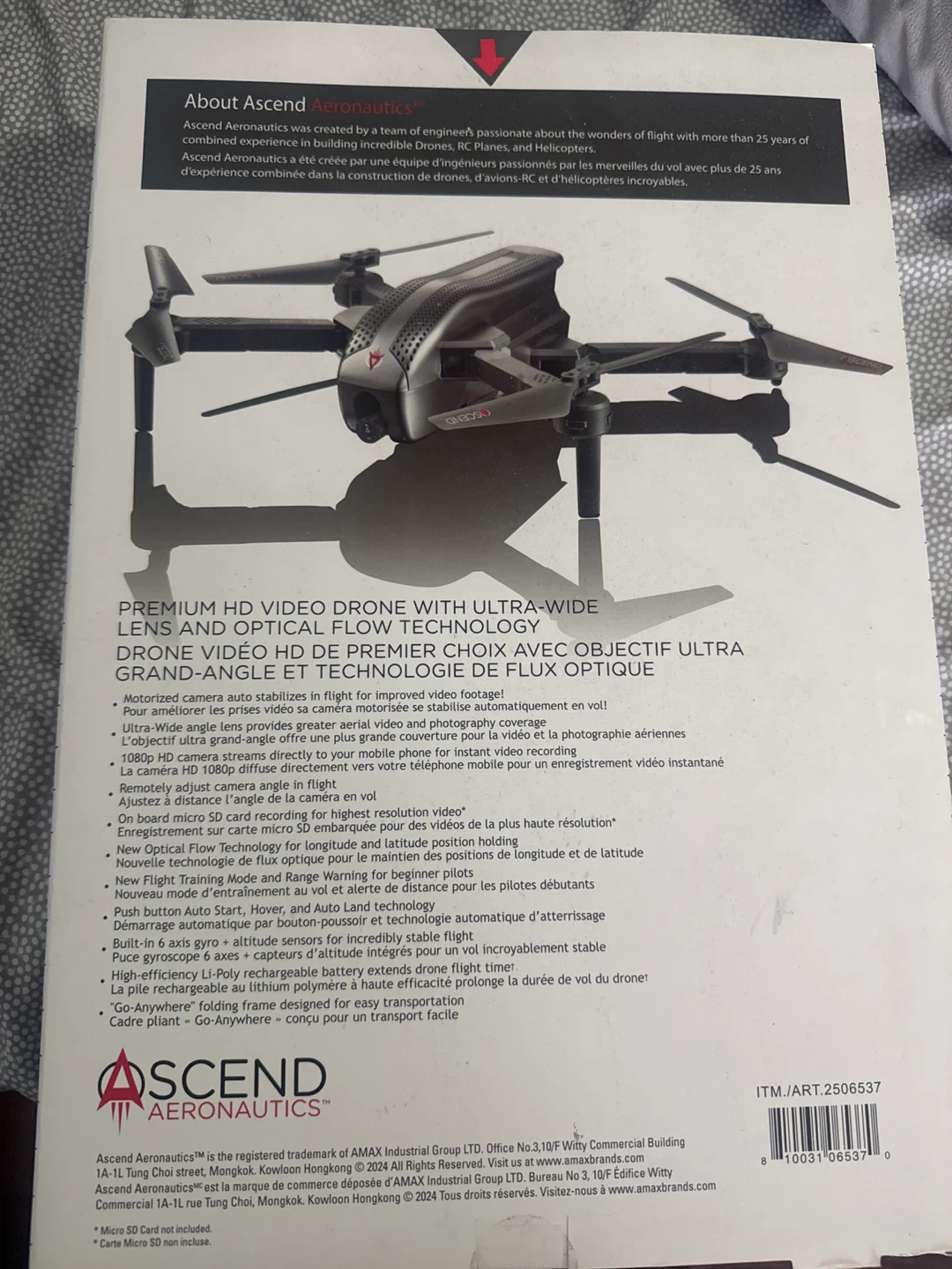 Ascend Aeronautics ASC-2800 Drone with HD Video - photo 2