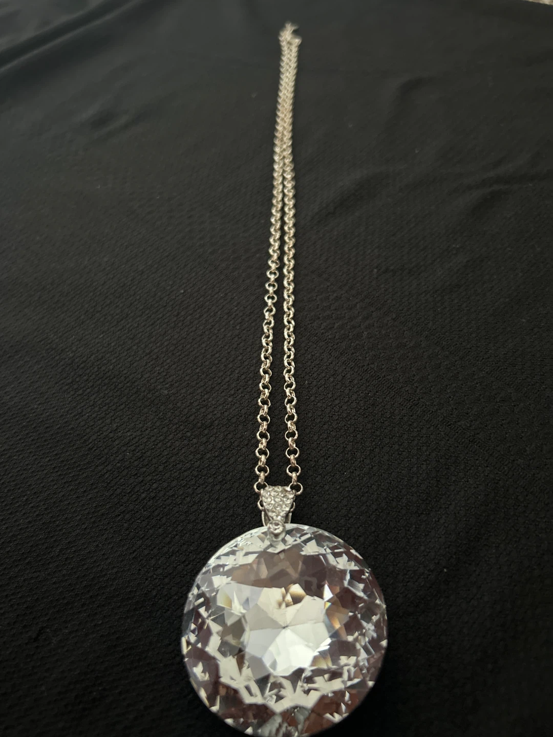 Silver Tone Leaf Pendant Necklaces - photo 4
