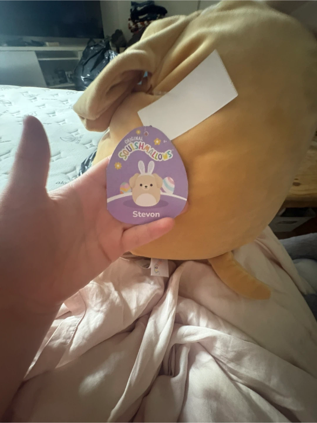 Squishmallows Stevon Easter Dog Plush - photo 3
