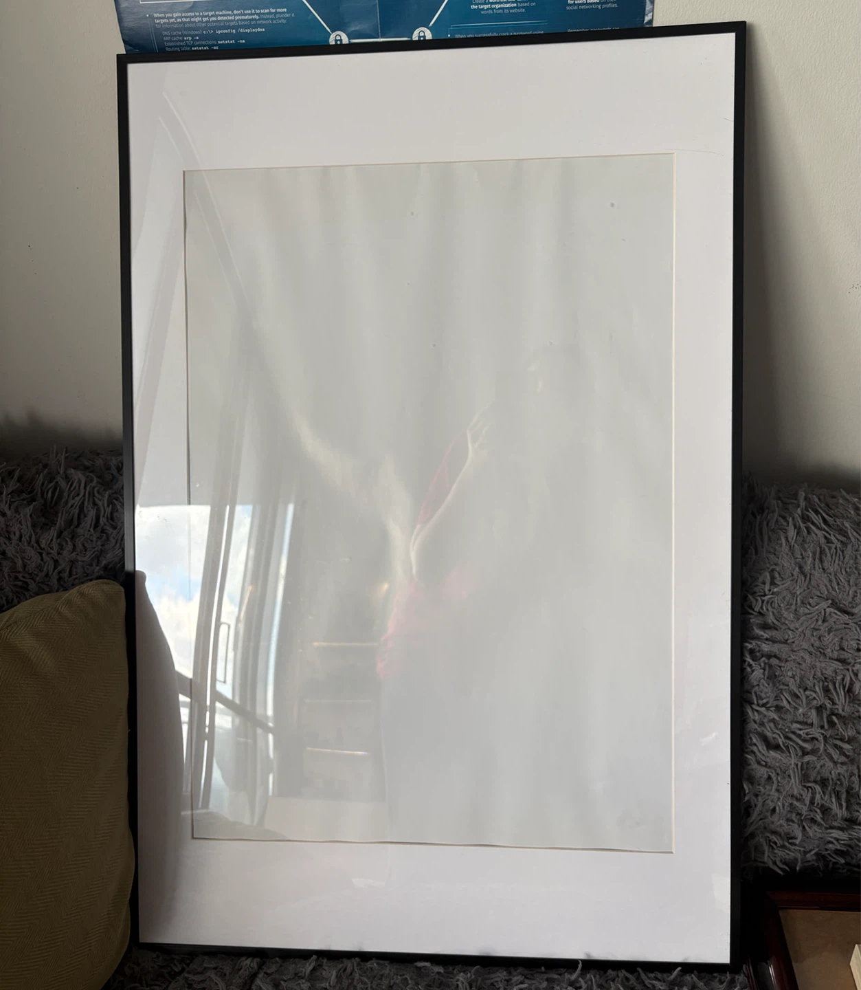 IKEA RÖDALM Frame, Black 24x36"
