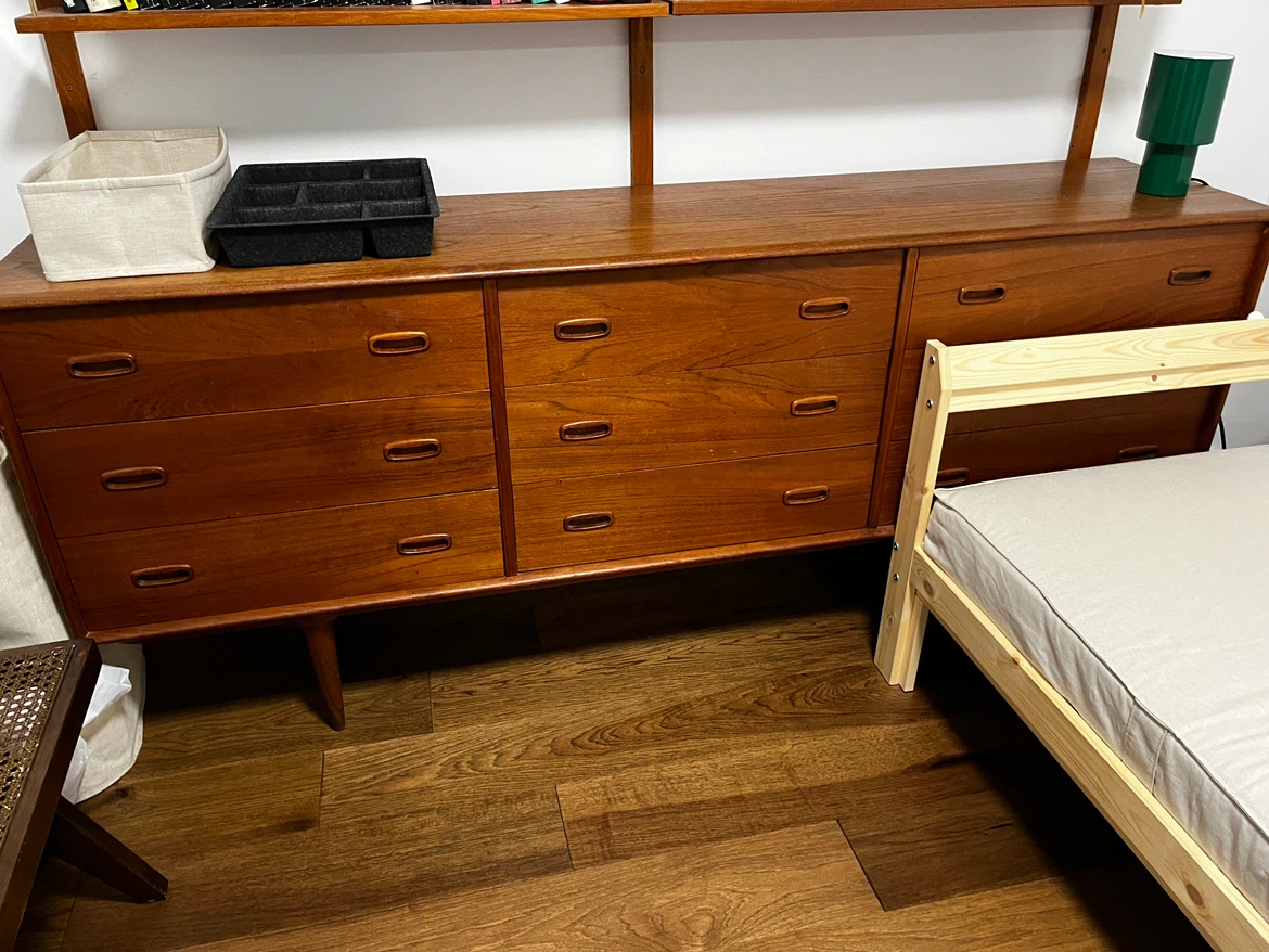 Mid century modern 9-drawer - photo 5